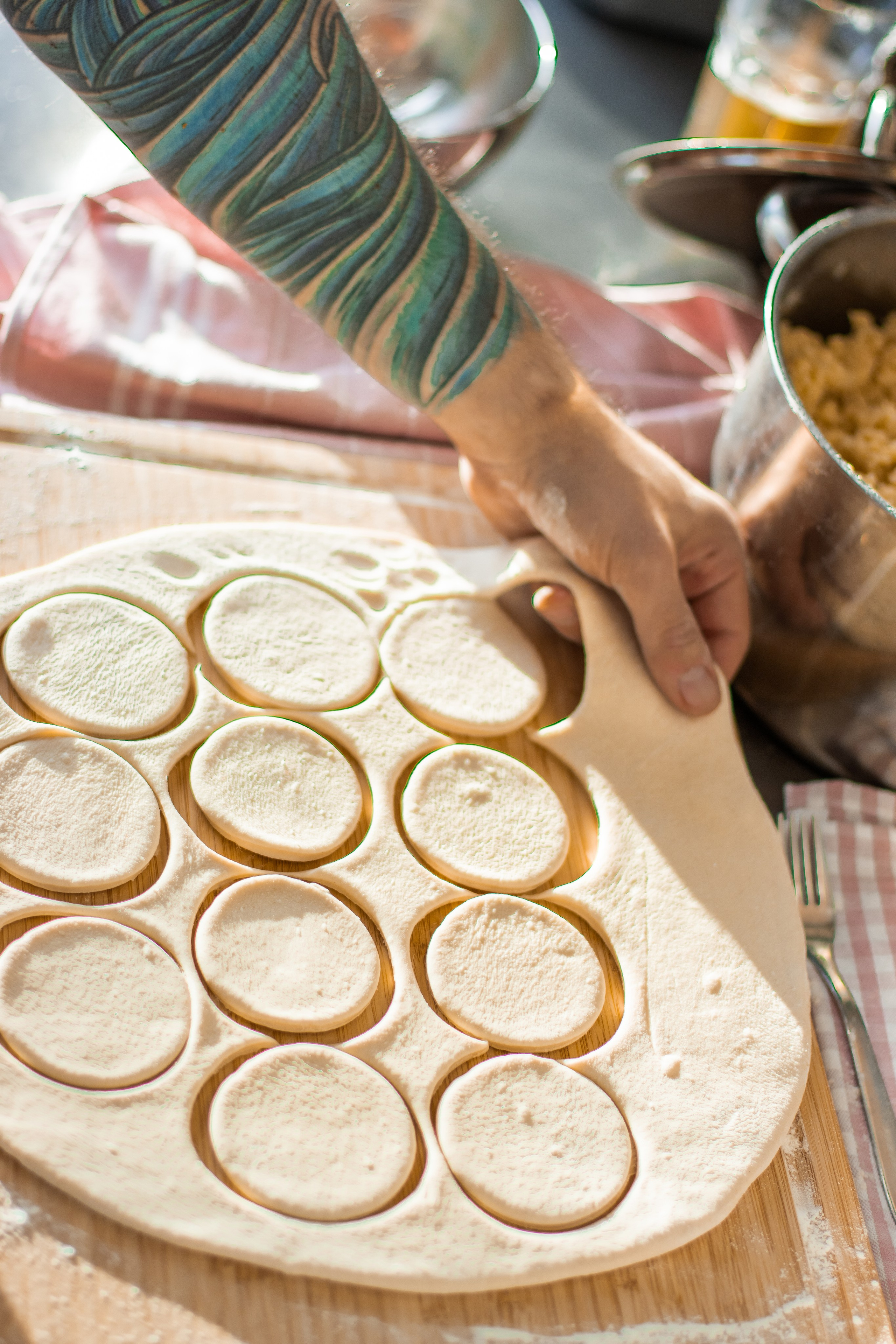 Papis Pierogi — vegan-comfort food. Photographer in Gothenburg Aleksandra Stroganova