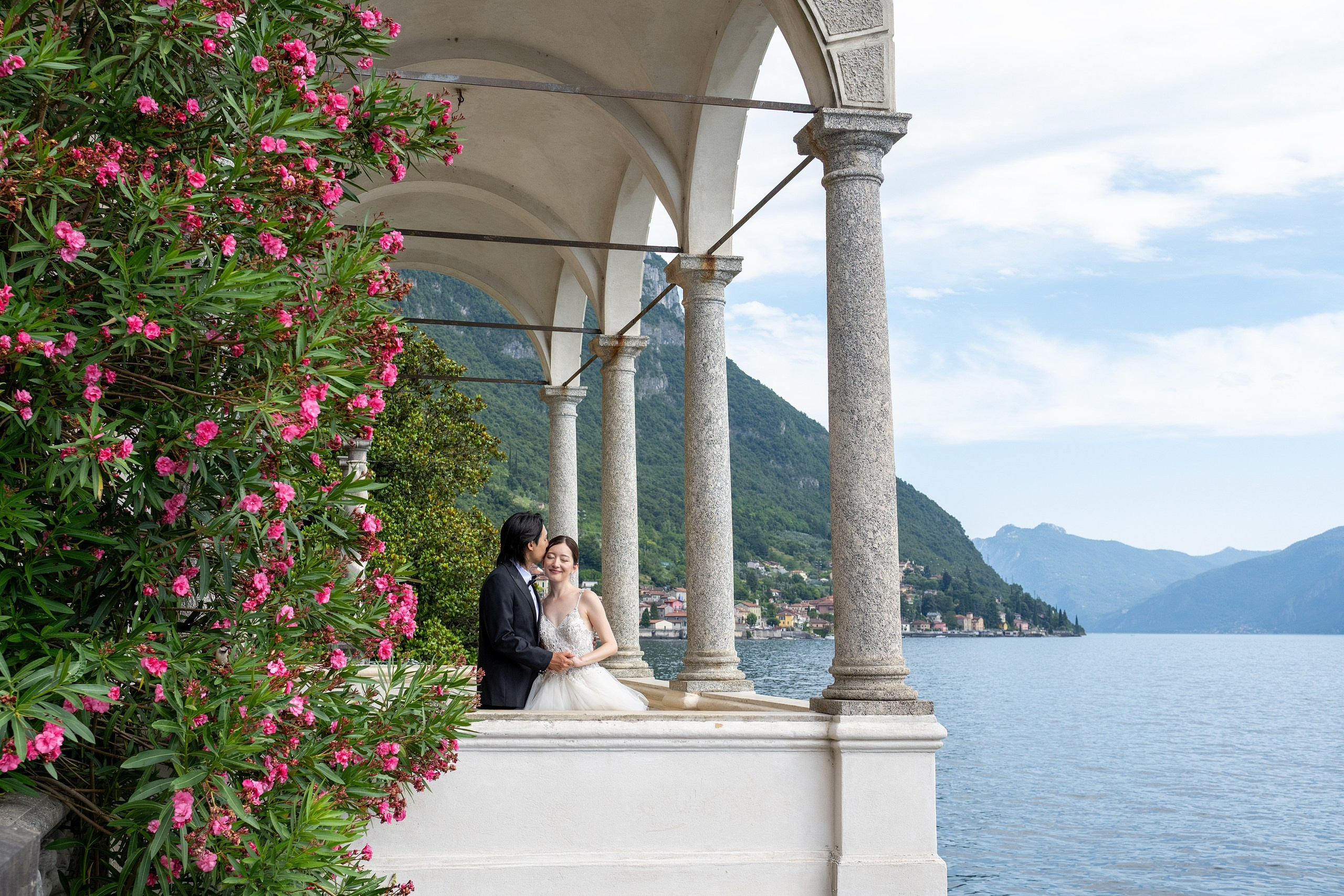 Villa Monastero. Fotografo matrimonio Lago di Como Ferrari Media Production