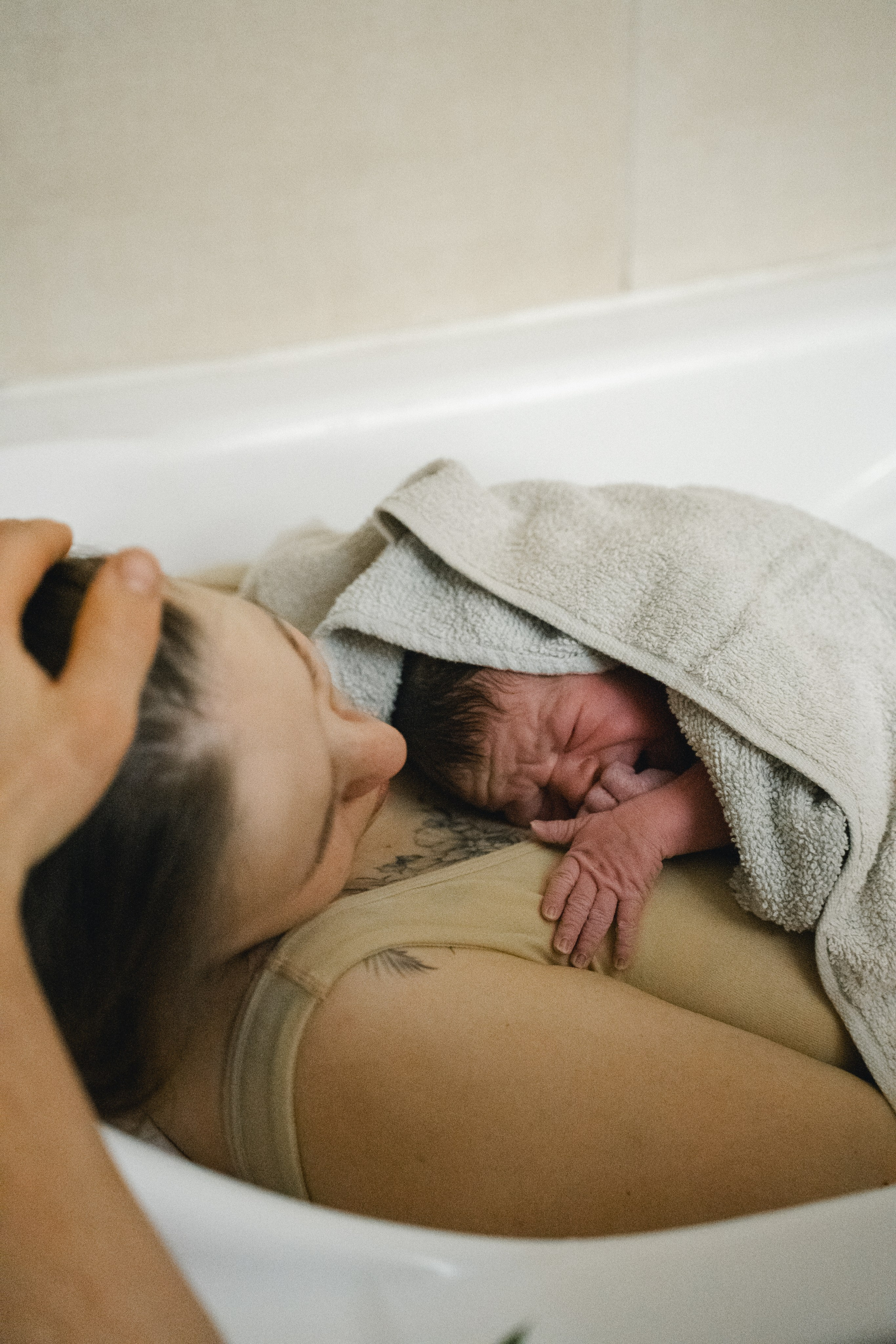 Poród domowy. Ania Smol Fotograf Olsztyn