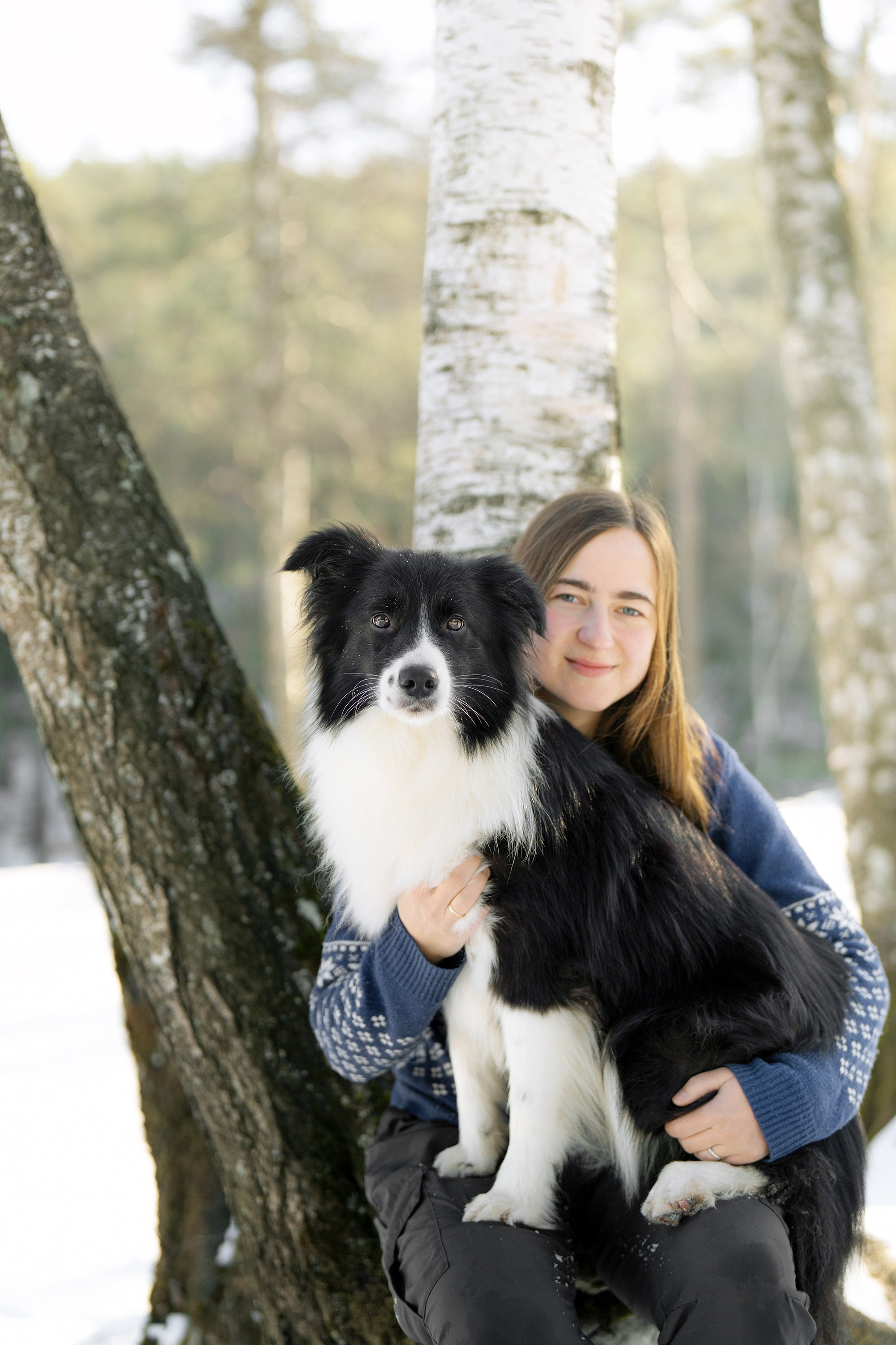 Gabija, Deka ir šaltas žiemos rytas. Vita Klimaševska ○ Fluffy Soulmate Photography