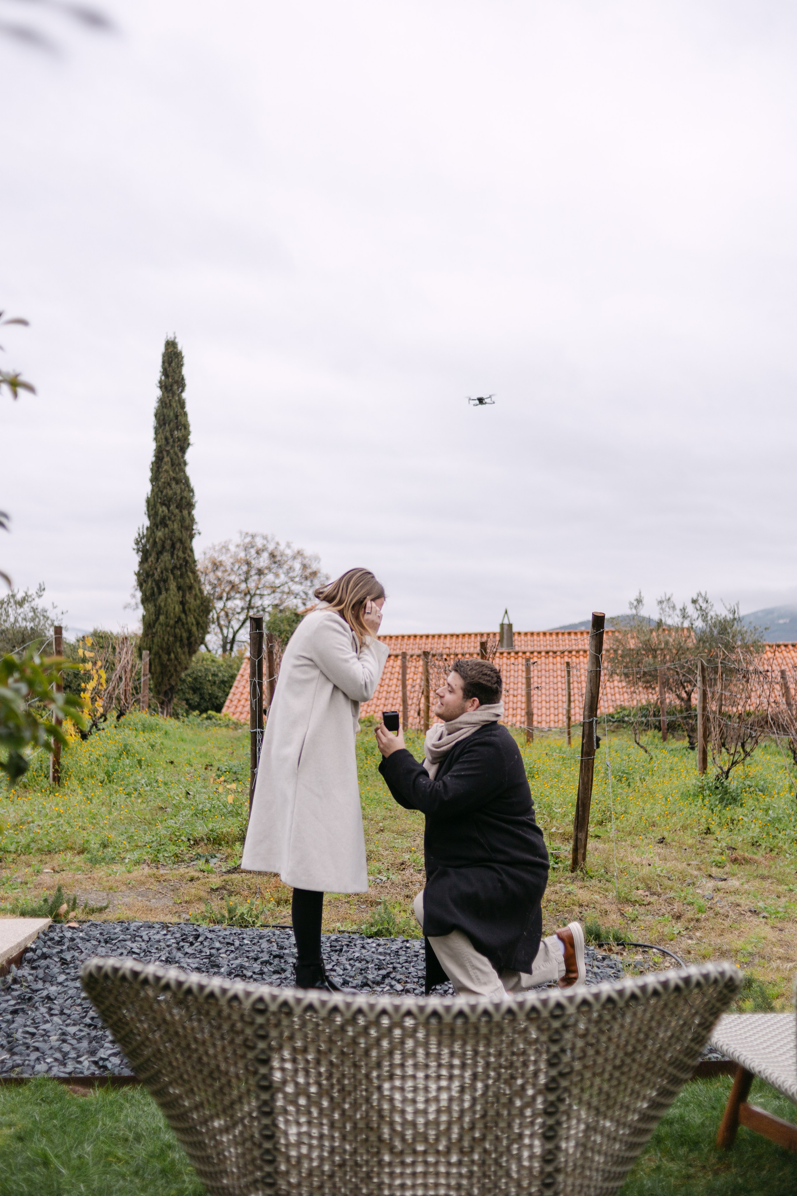 Proposal Sandro — Quinta Pacheca. Wedding and couple photographer in Porto
