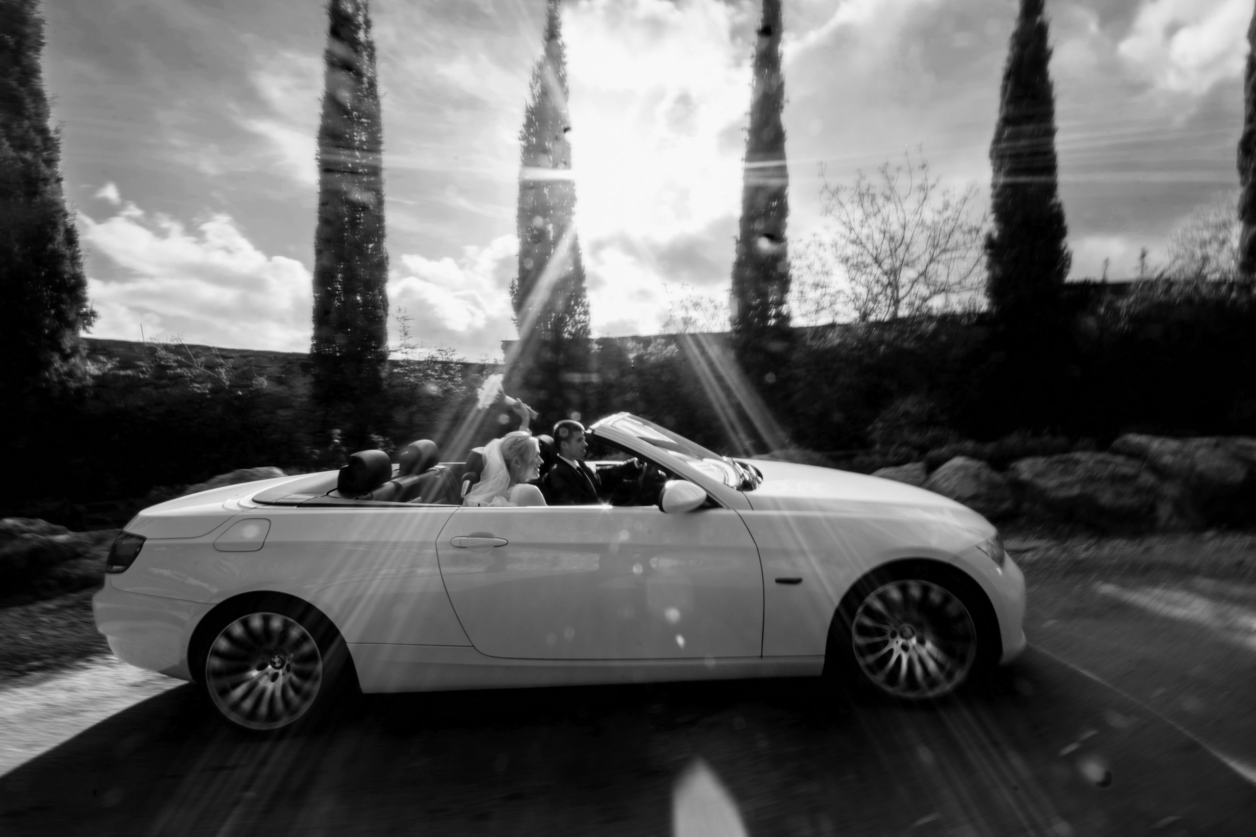 Свадьба в Ялте. Церемония с видом на море, кабриолет, дворец. Свадебный и семейный фотограф Алексей Попов. Штутгарт, Германия