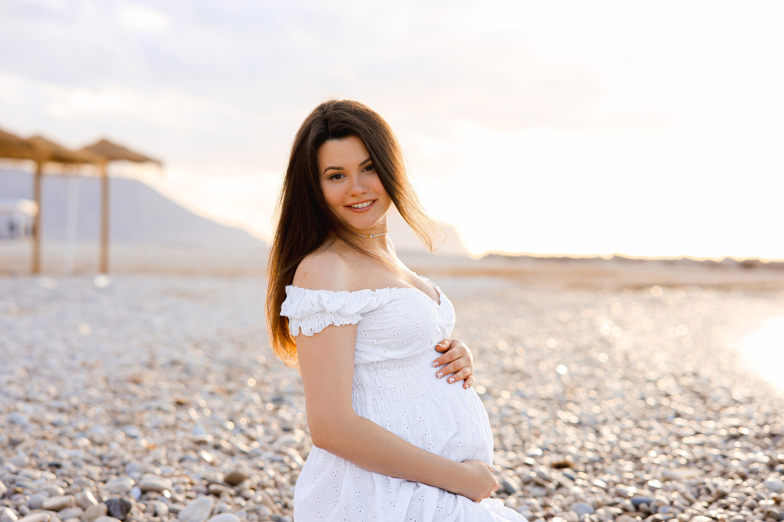 Maternity photoshoot. Wedding and family photographer in Altea, Valencia, Alicante, Benidorm