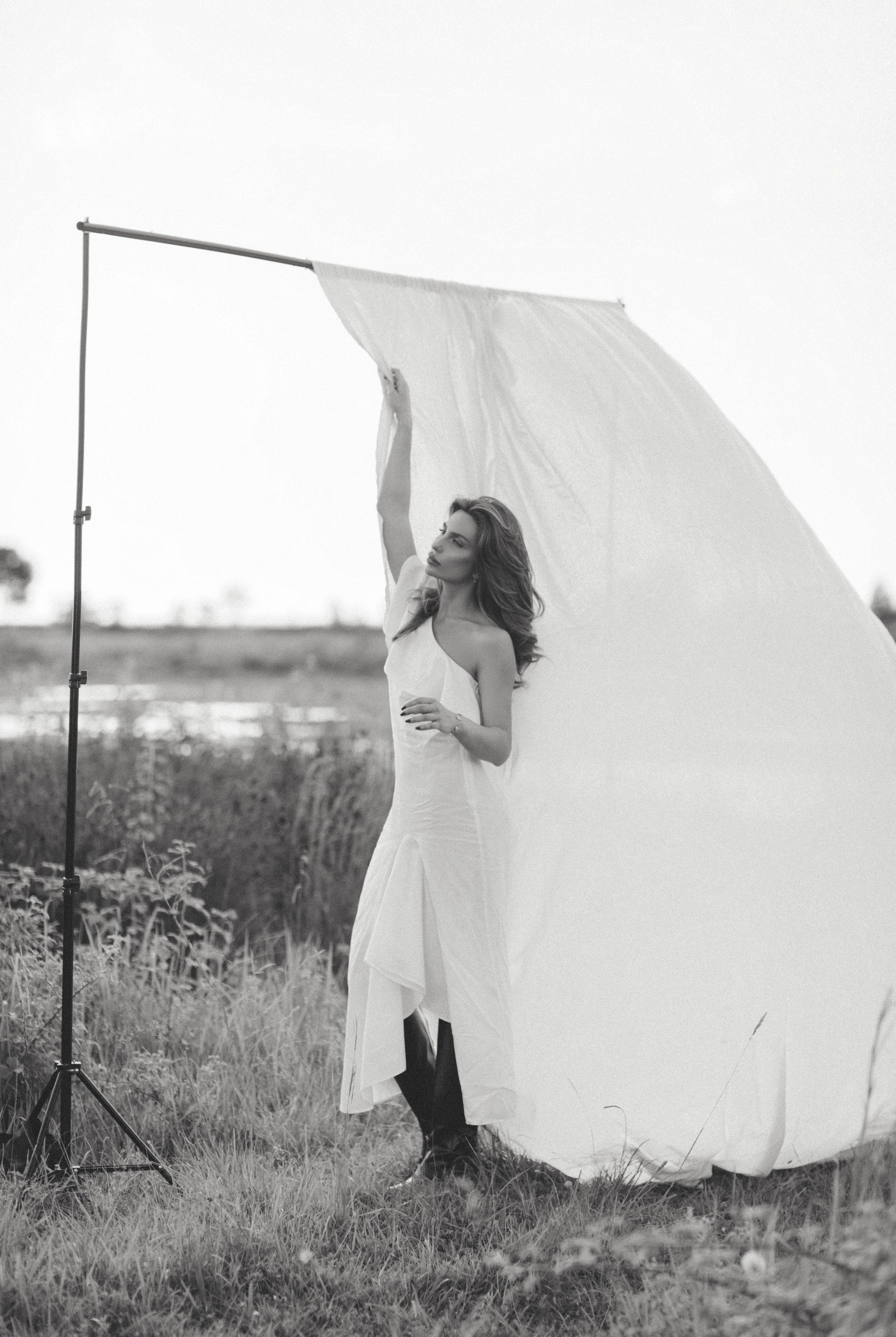 ბუნებაში. Female photographer Julia Kivi