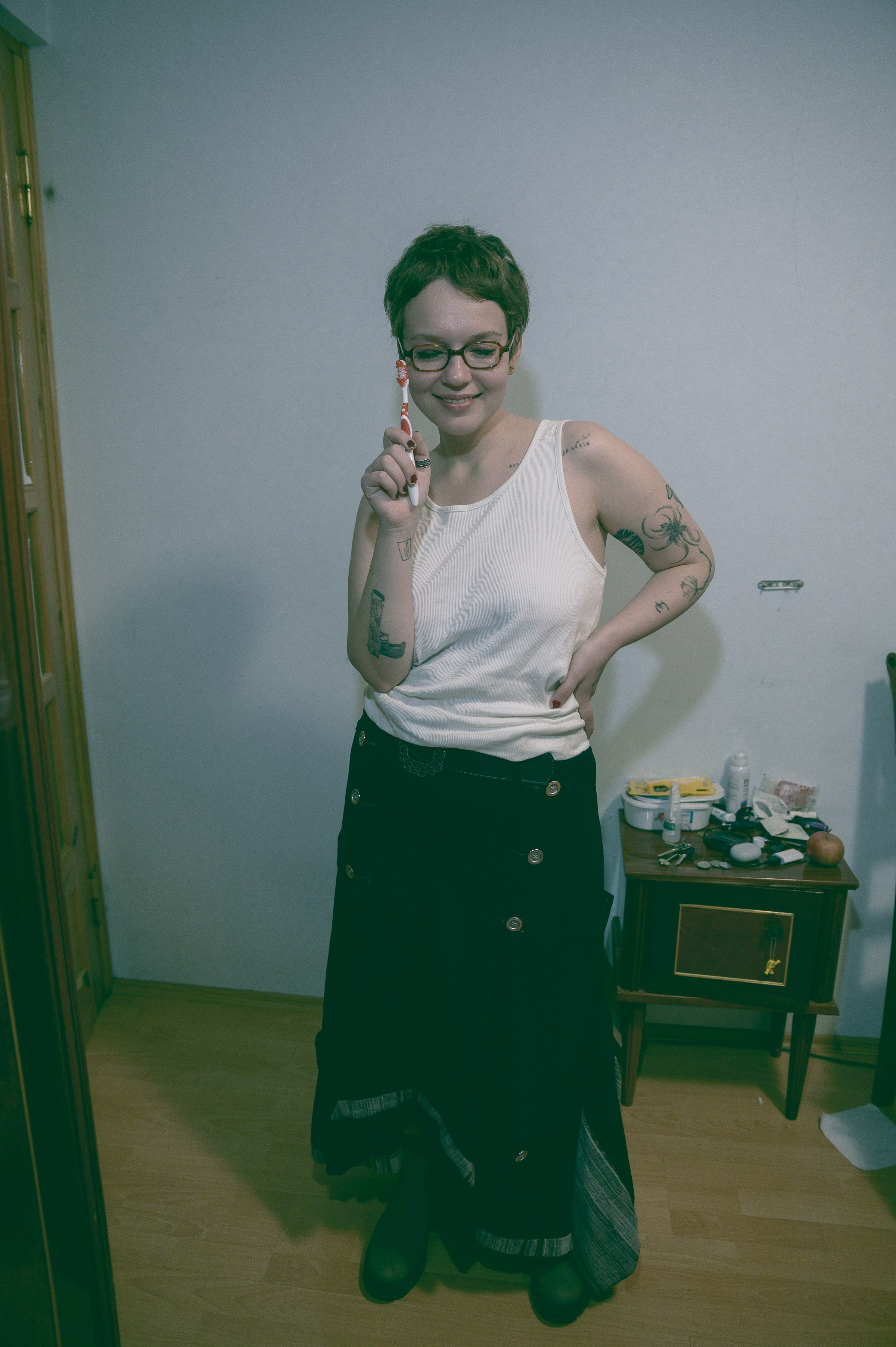 Tasya. Home shooting. Portrait and reportage photographer