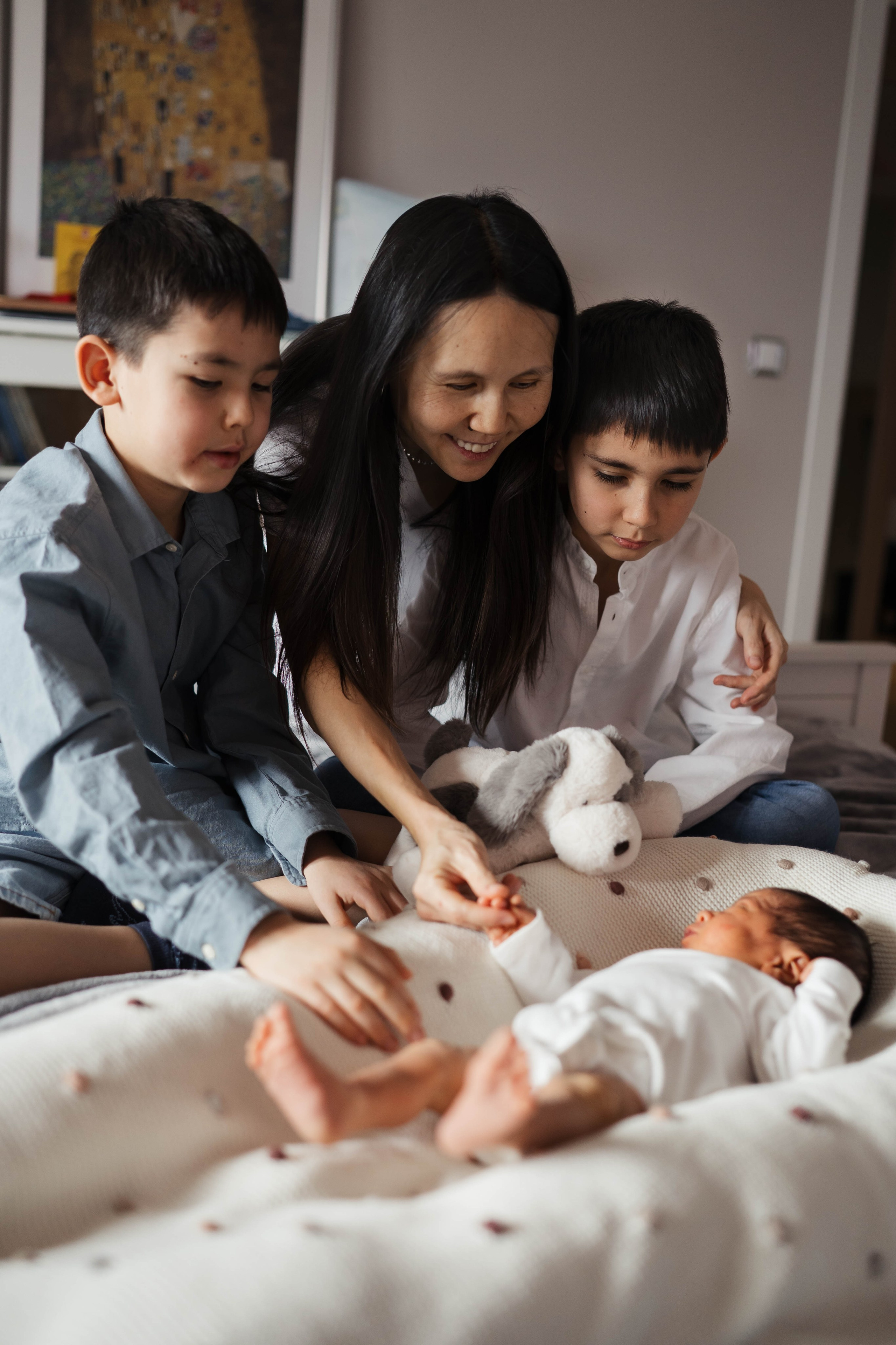 Дарина и семья. Family photographer in Oviedo — Yana Razina