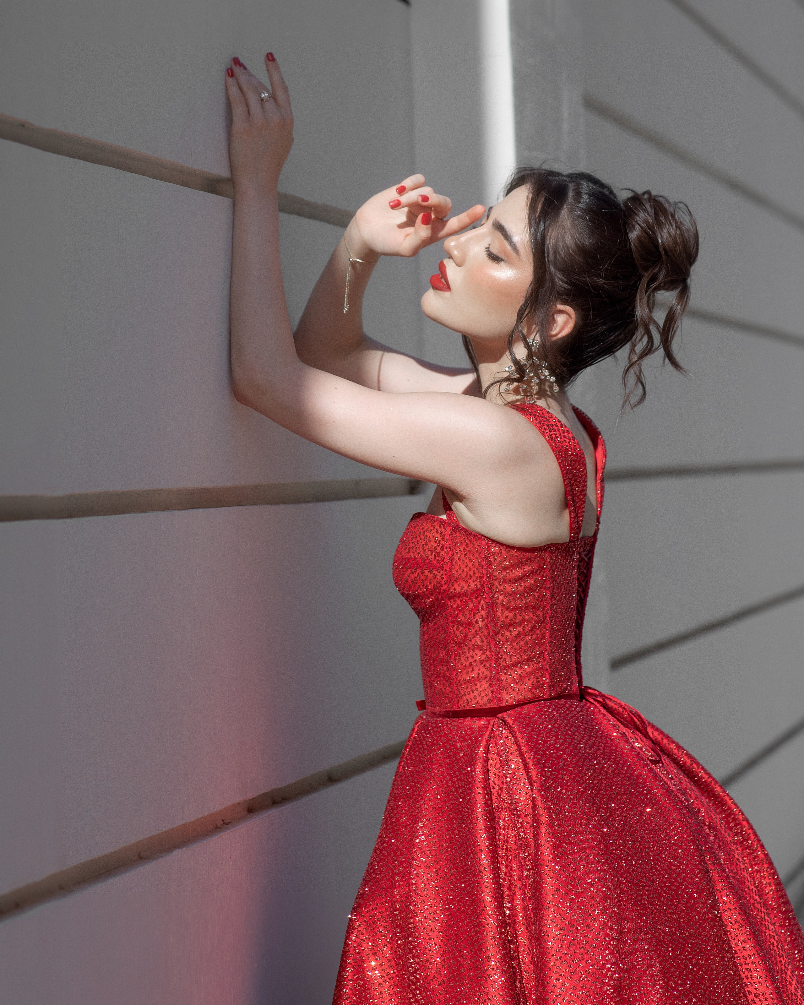 Flaming Red Glamour. Fotograf Baku