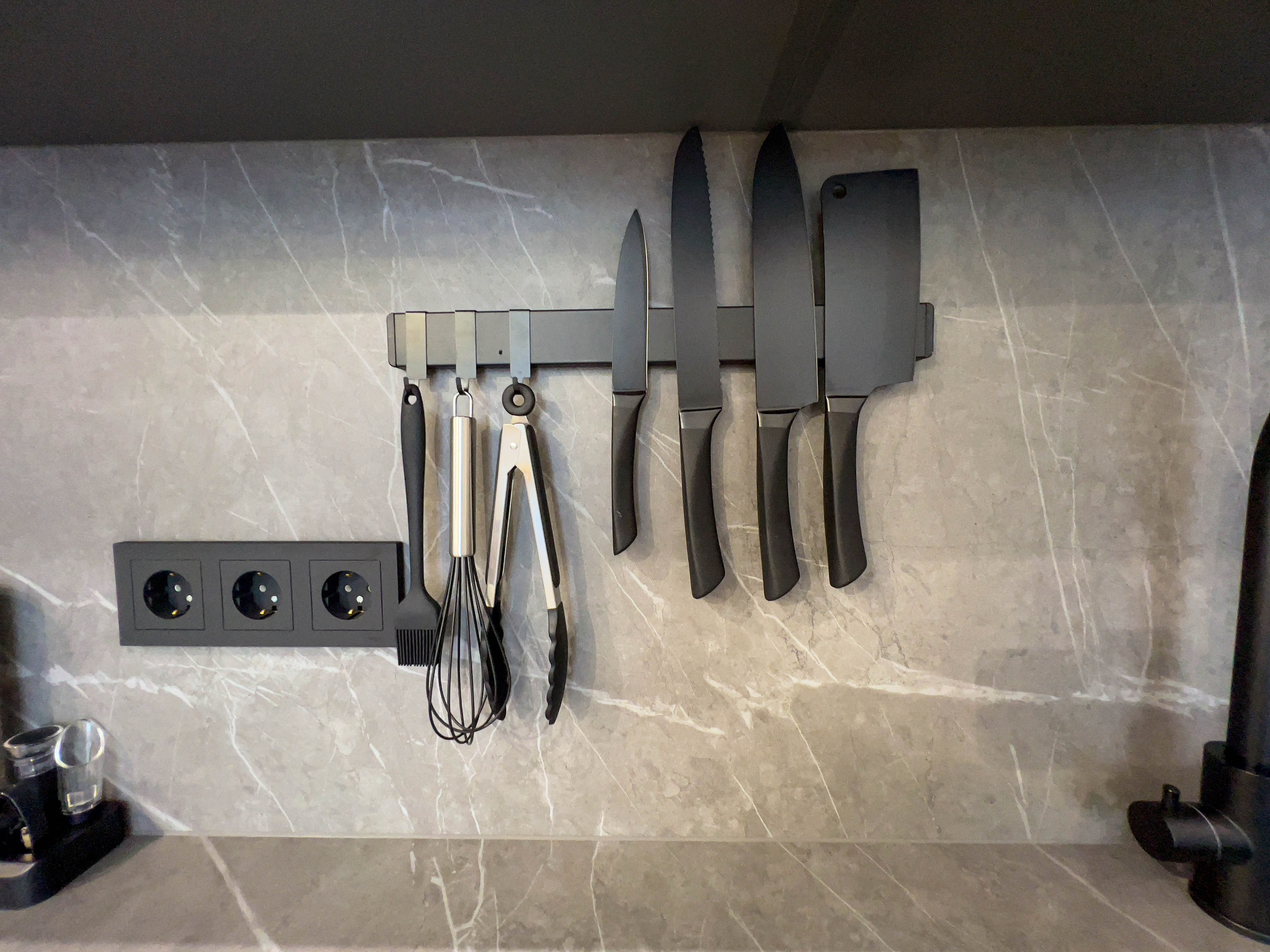 The apartment is on two levels. Fotograf Dmitrii Donets