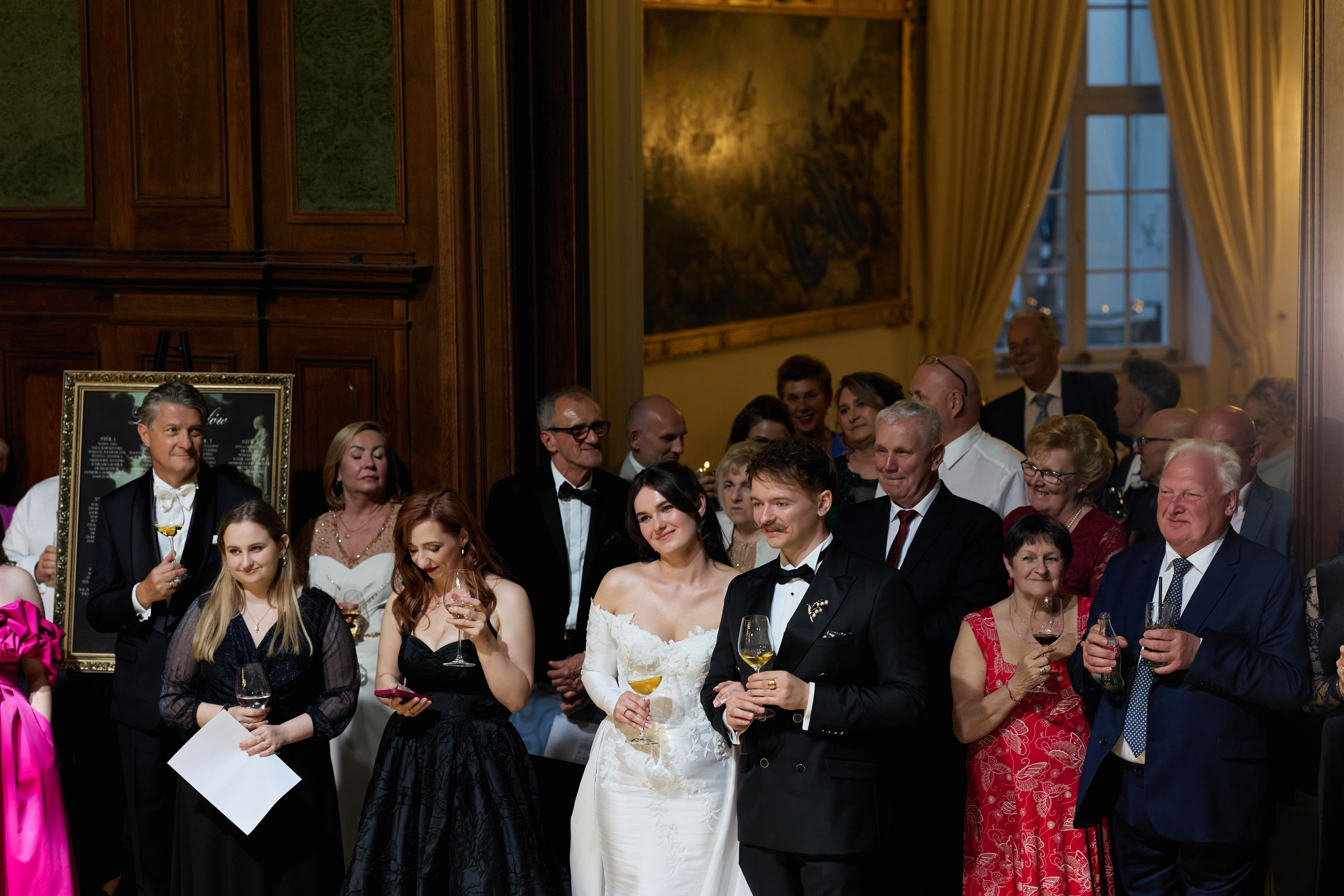 Wiktoria & Kacper. Pałac Goetz. Fotograf ślubny i rodzinny w Krakowie Yana Klymova