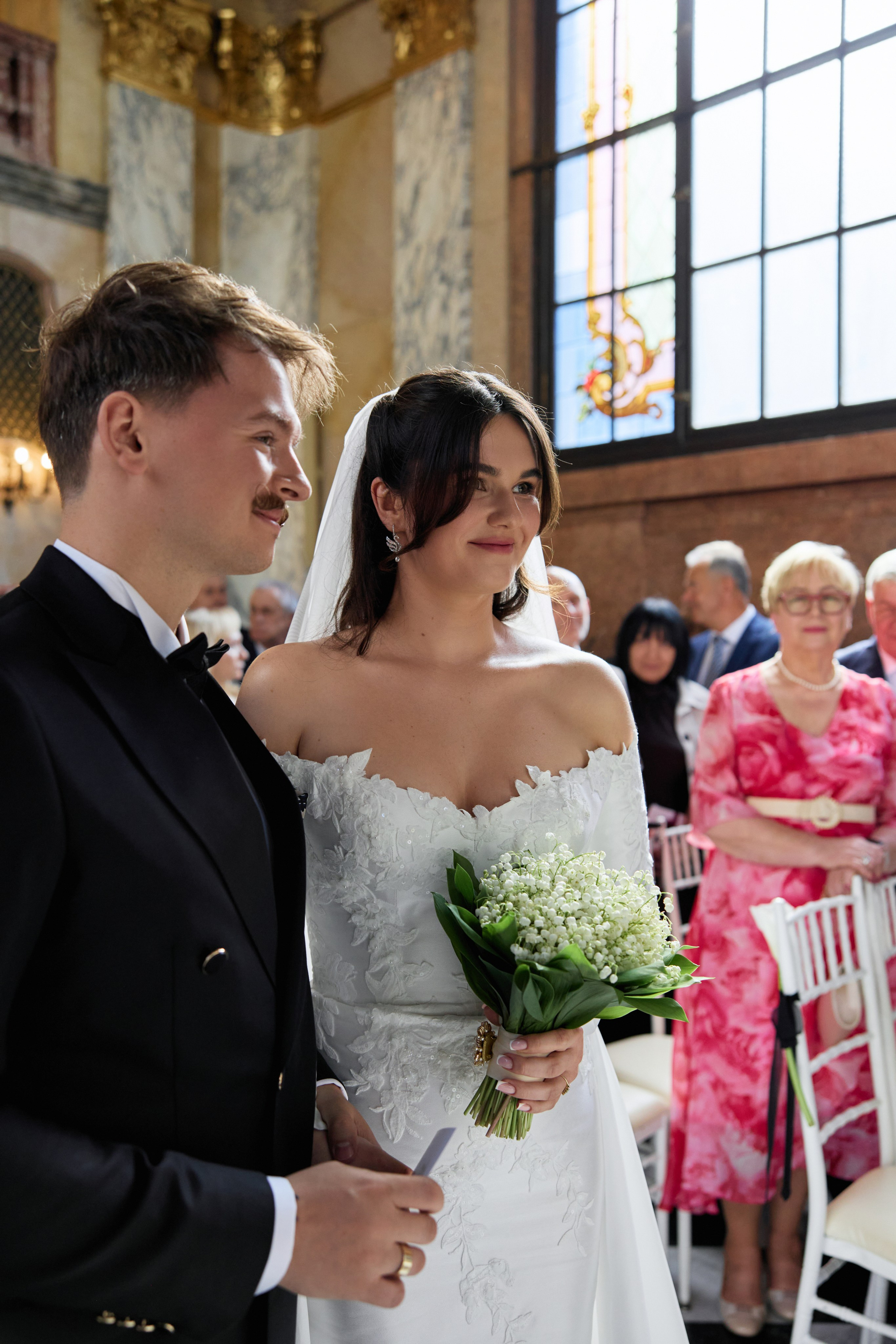 Wiktoria & Kacper. Pałac Goetz. Fotograf ślubny i rodzinny w Krakowie Yana Klymova
