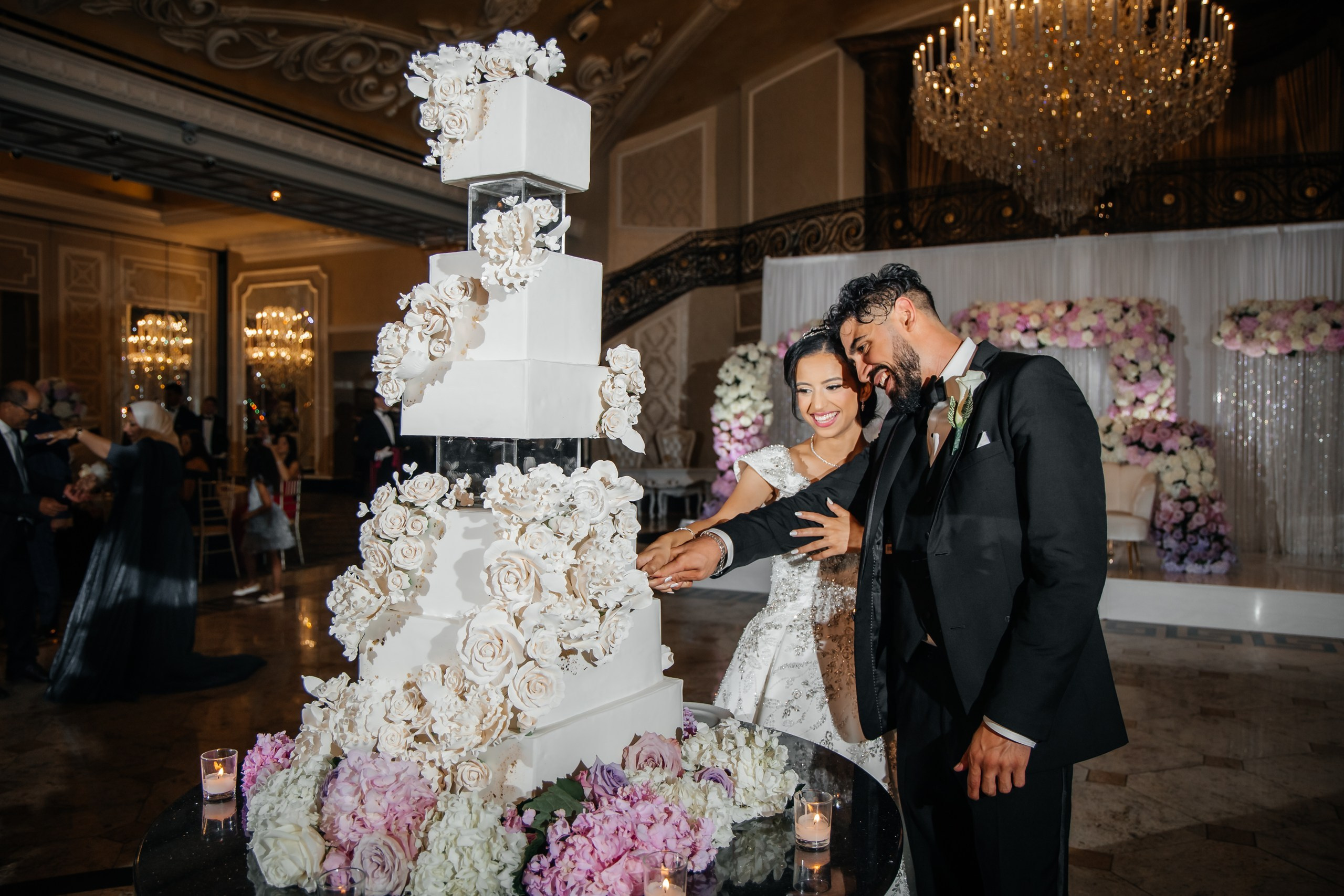 Marah and Omar, The Venetian NJ. Luxury Wedding Photography and Cinematography