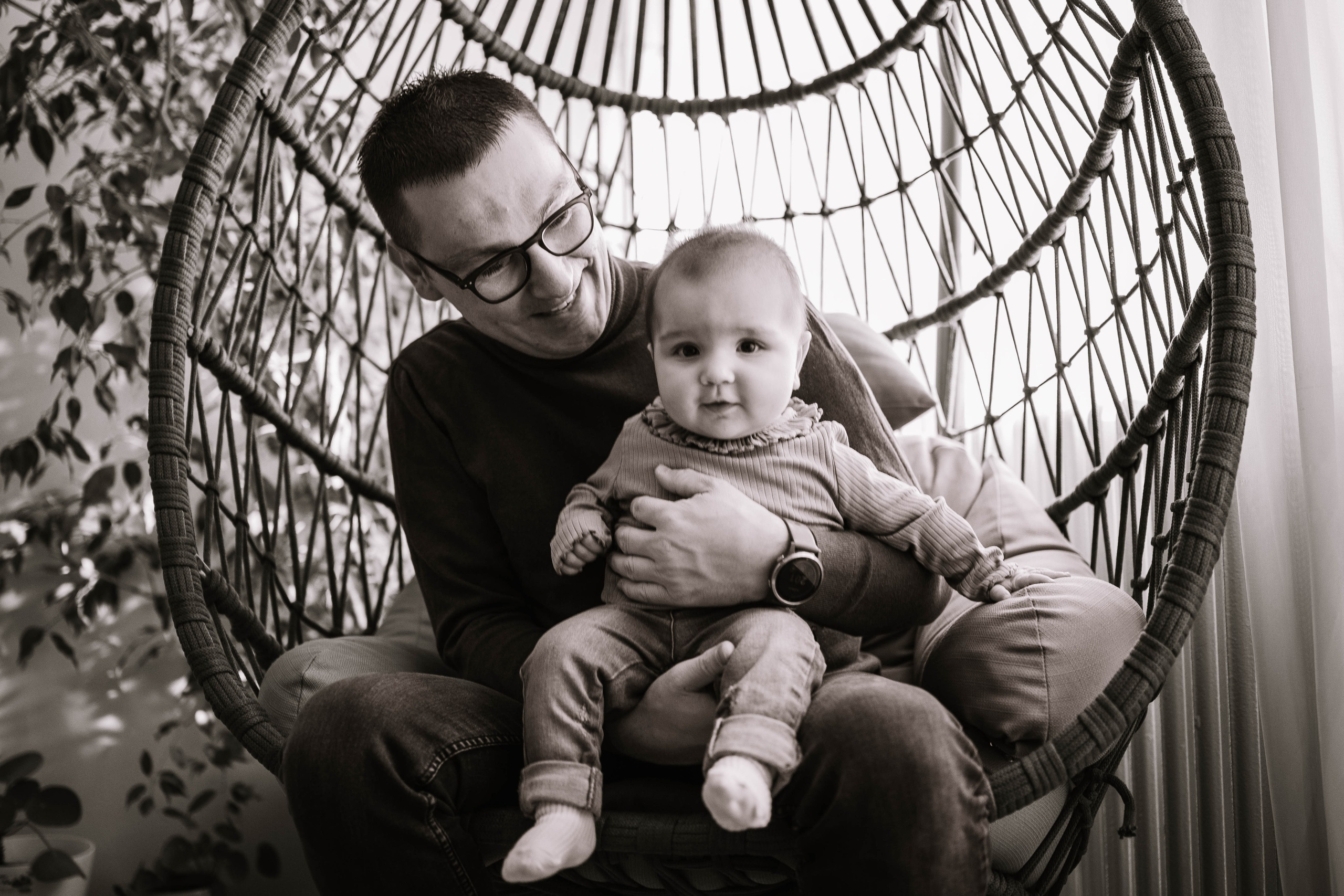 Lana - fotografisanje bebe kod kuće. Dečiji i porodični fotograf