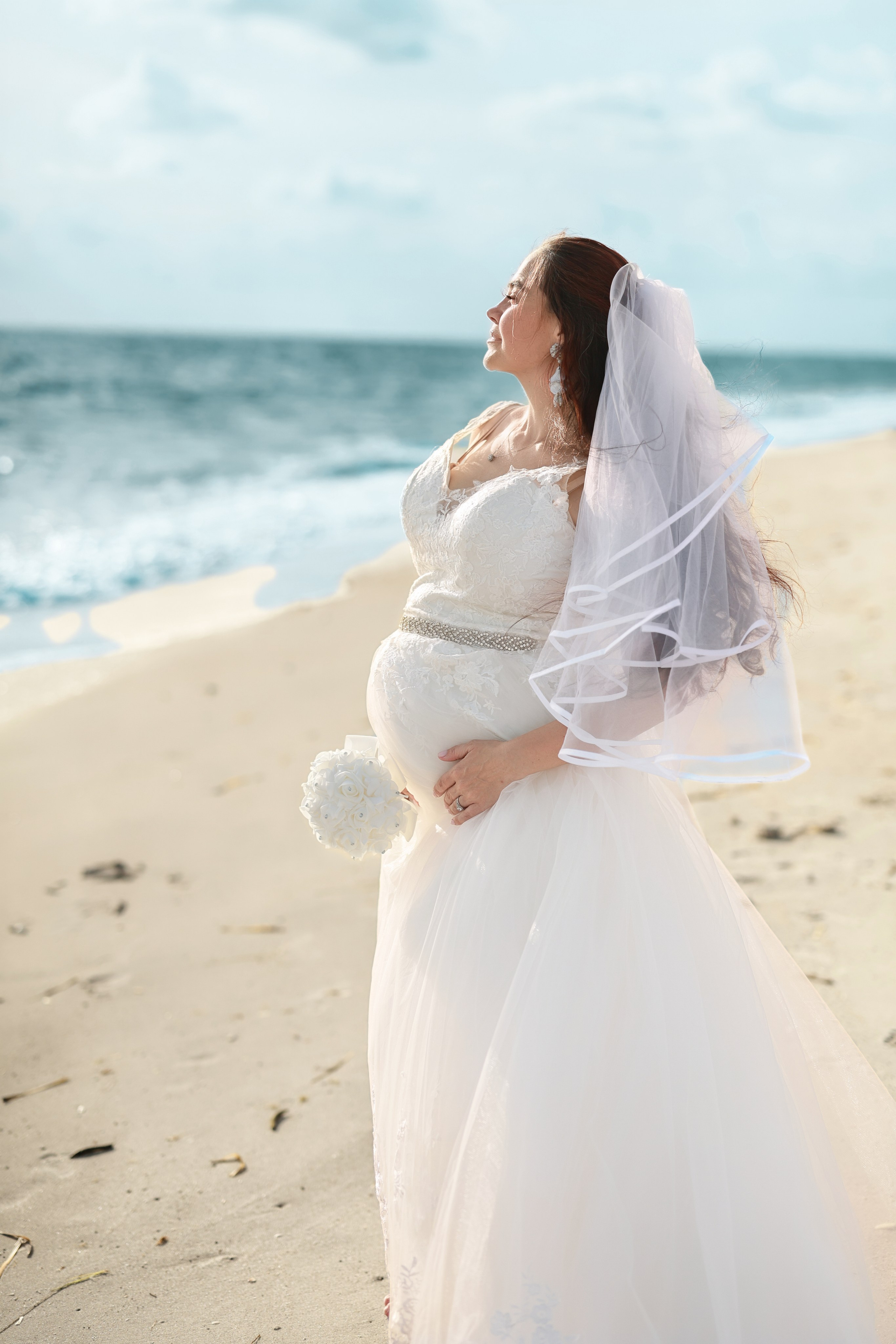Beach Wedding in Englewood, Florida. Wedding and family photographer Olga Belianskaia