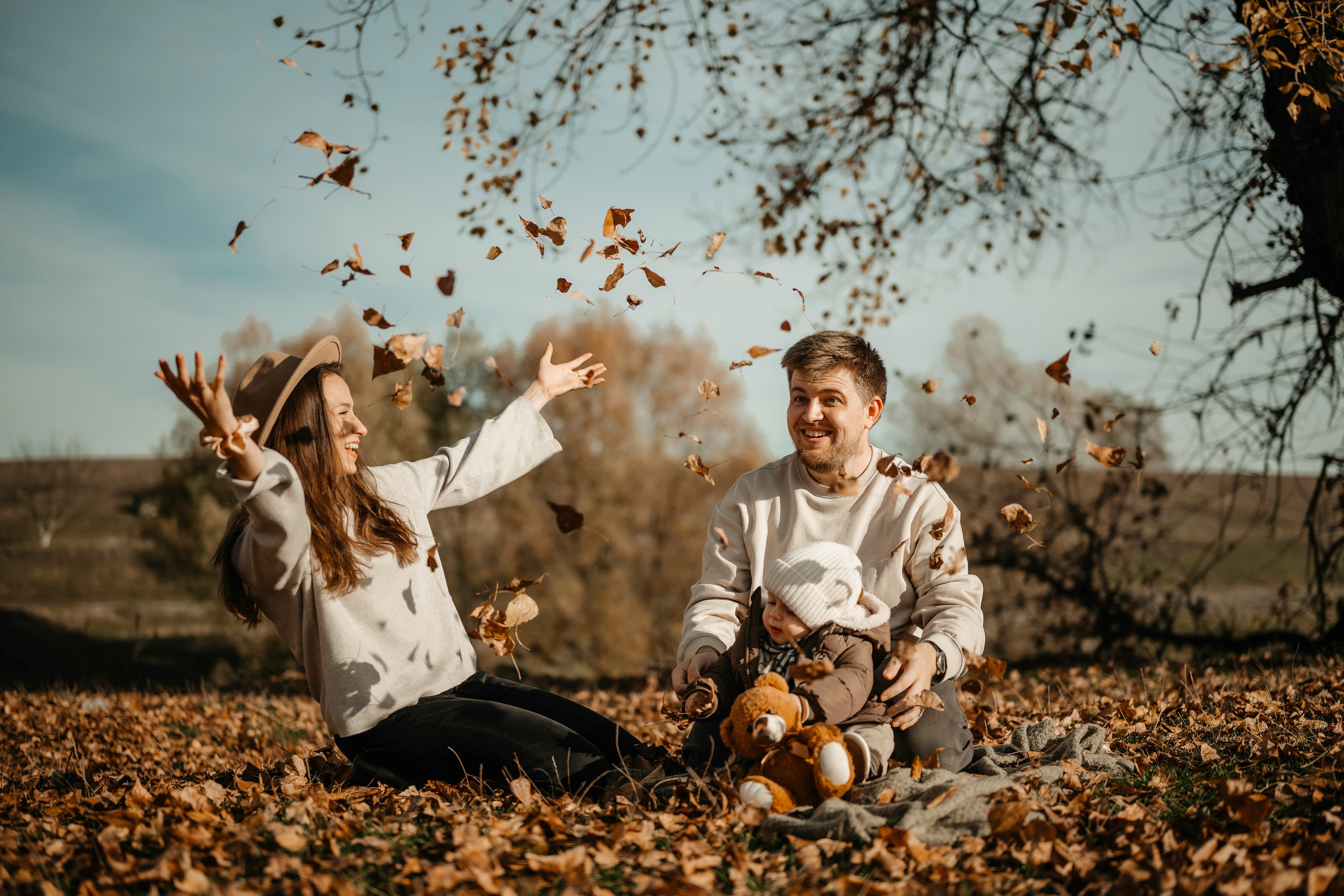 🍂 Family portrait - Happy 1st birthday to sweet Nectarie. Wedding & Family Photographer