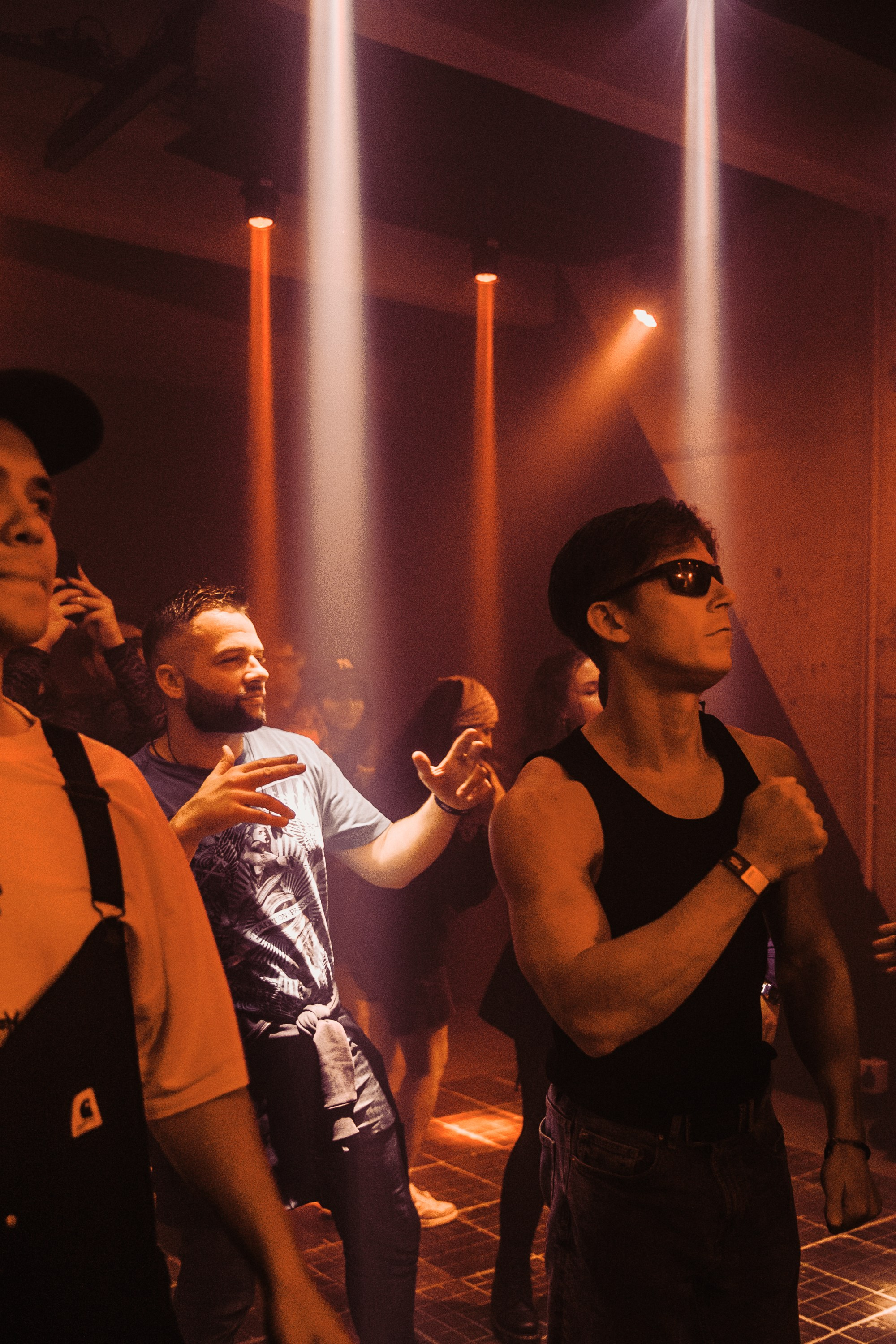 Elektroniskās mūzikas pasākums. Sandra Garanca Portrait and event photographer