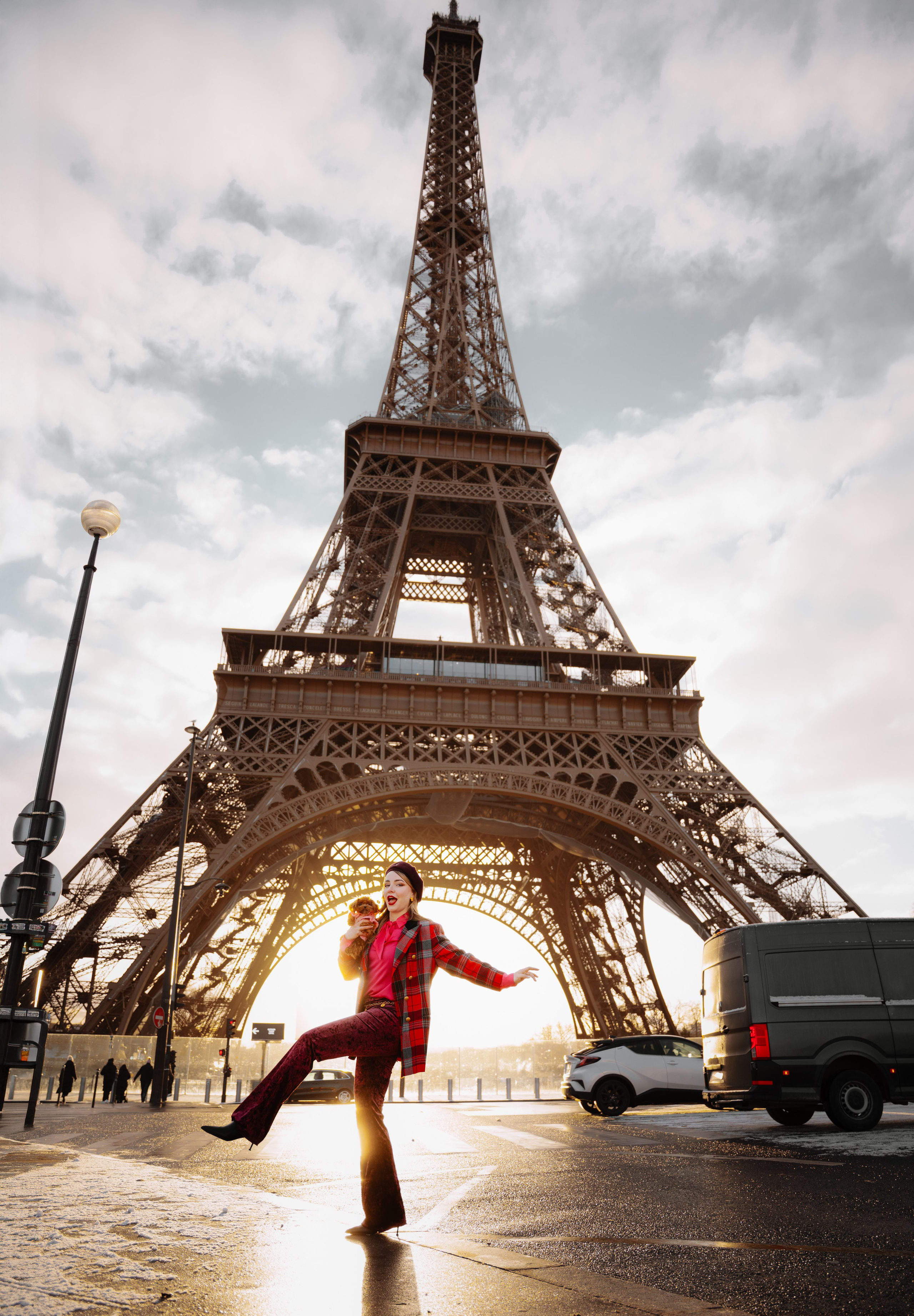 Sabina in Paris. Paris photographer — Polina Osipova