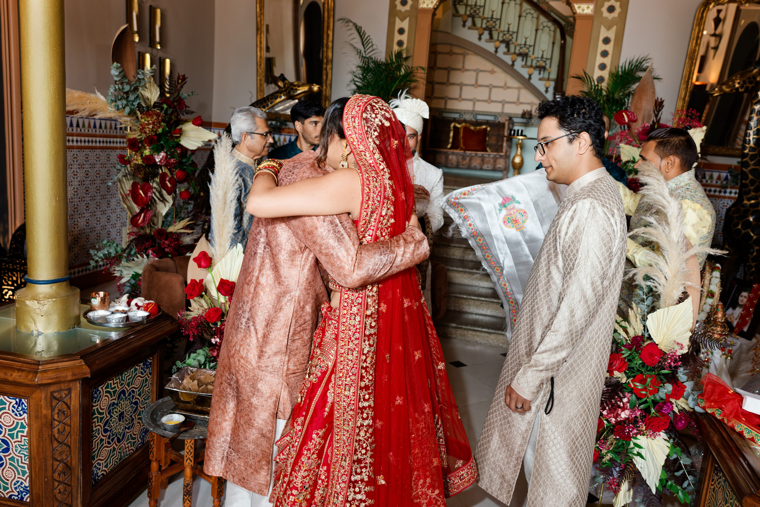 Indian wedding at Gran Villa Rosa, Barcelona