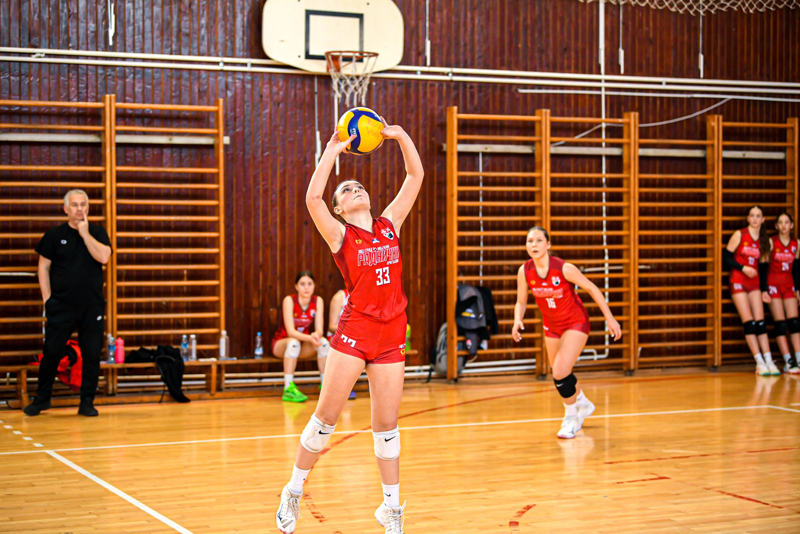 Odbojka 22.03.  Radnicki KG — BlockVolley JAG. Foto Simic Jagodina