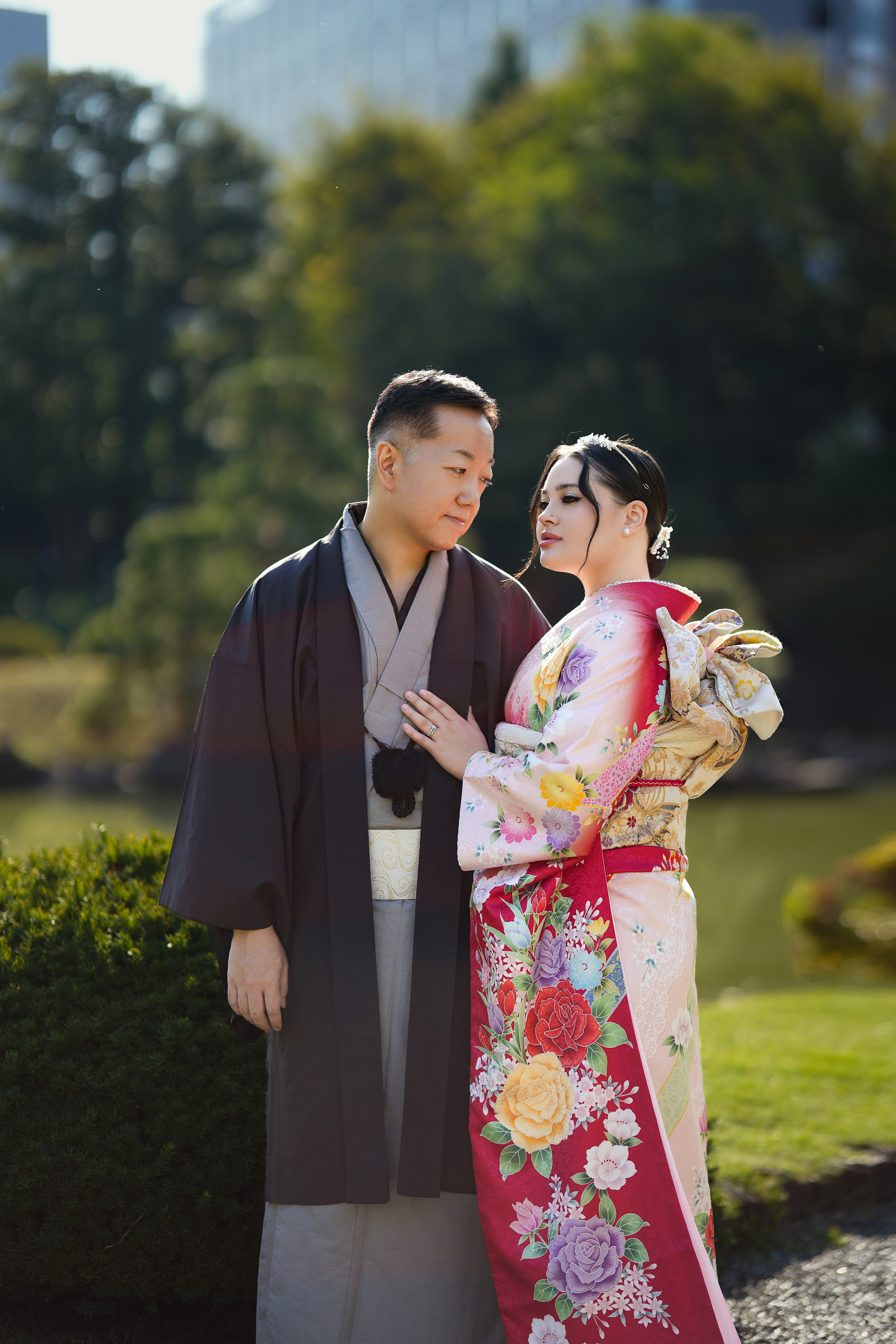 Съёмка в кимоно в Токио. Фотограф в Токио Япония