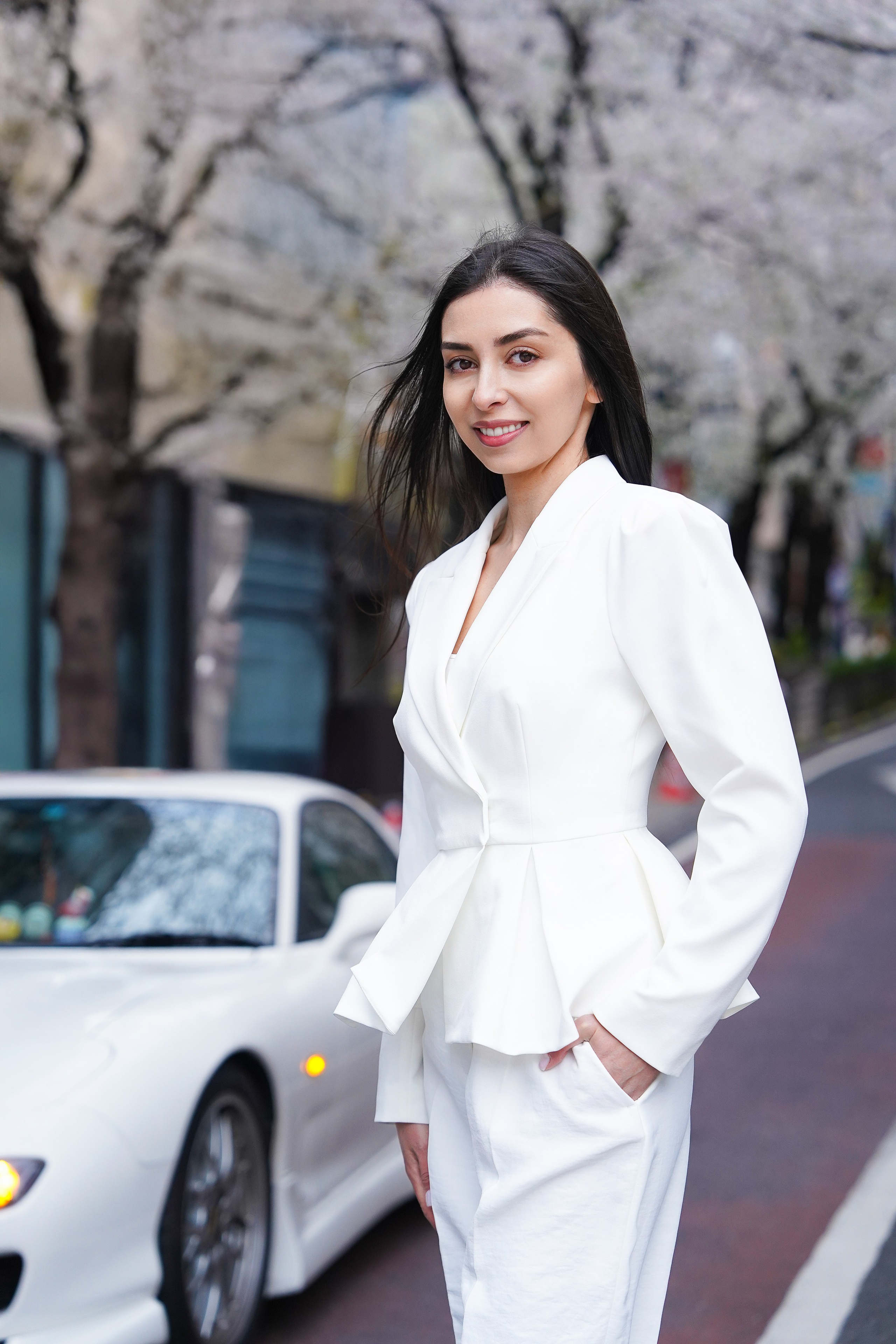 Sakura photoshoot. Фотограф в Токио Япония