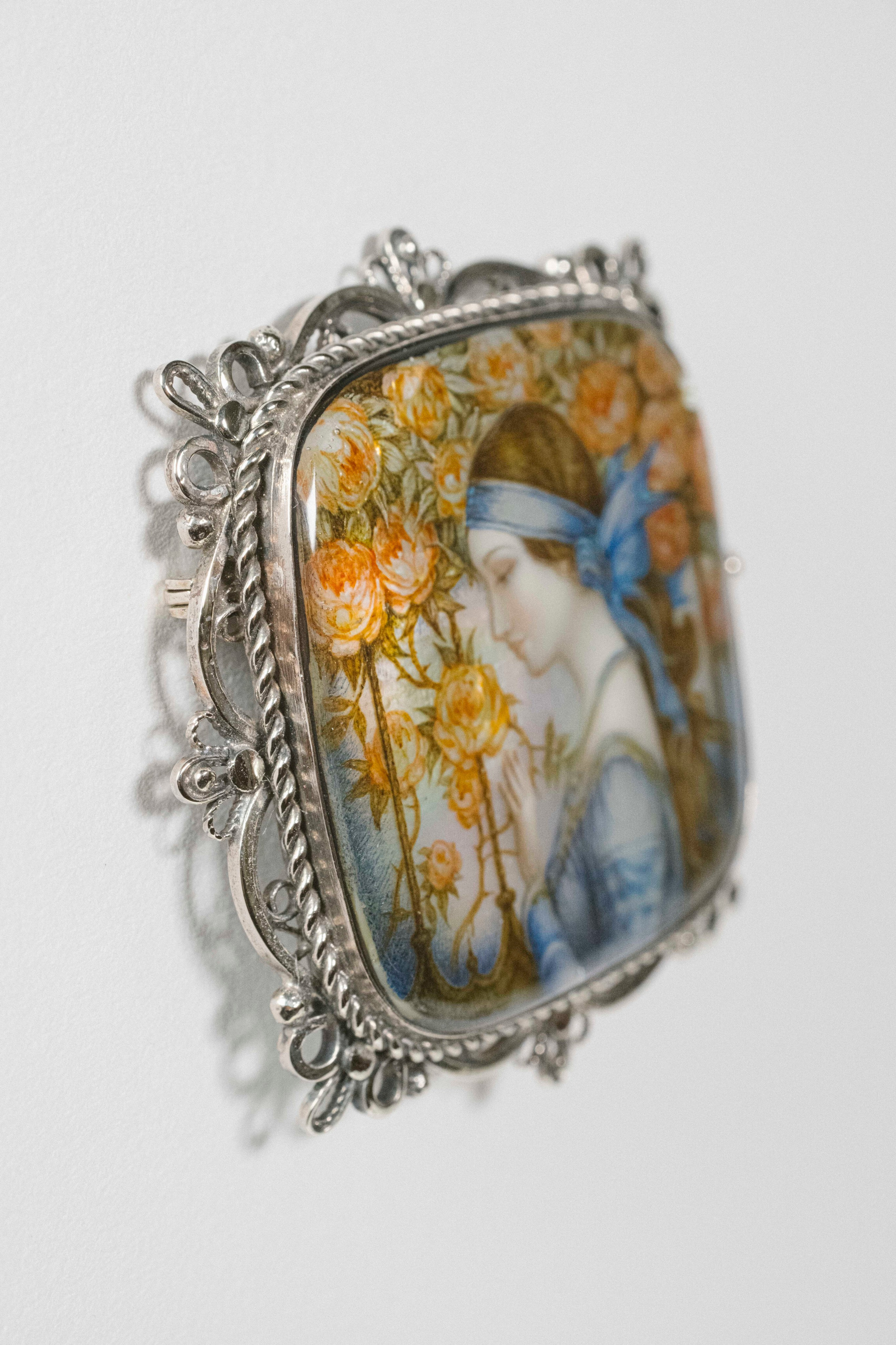 Girl with a Blue Ribbon. Marina Rogatova
