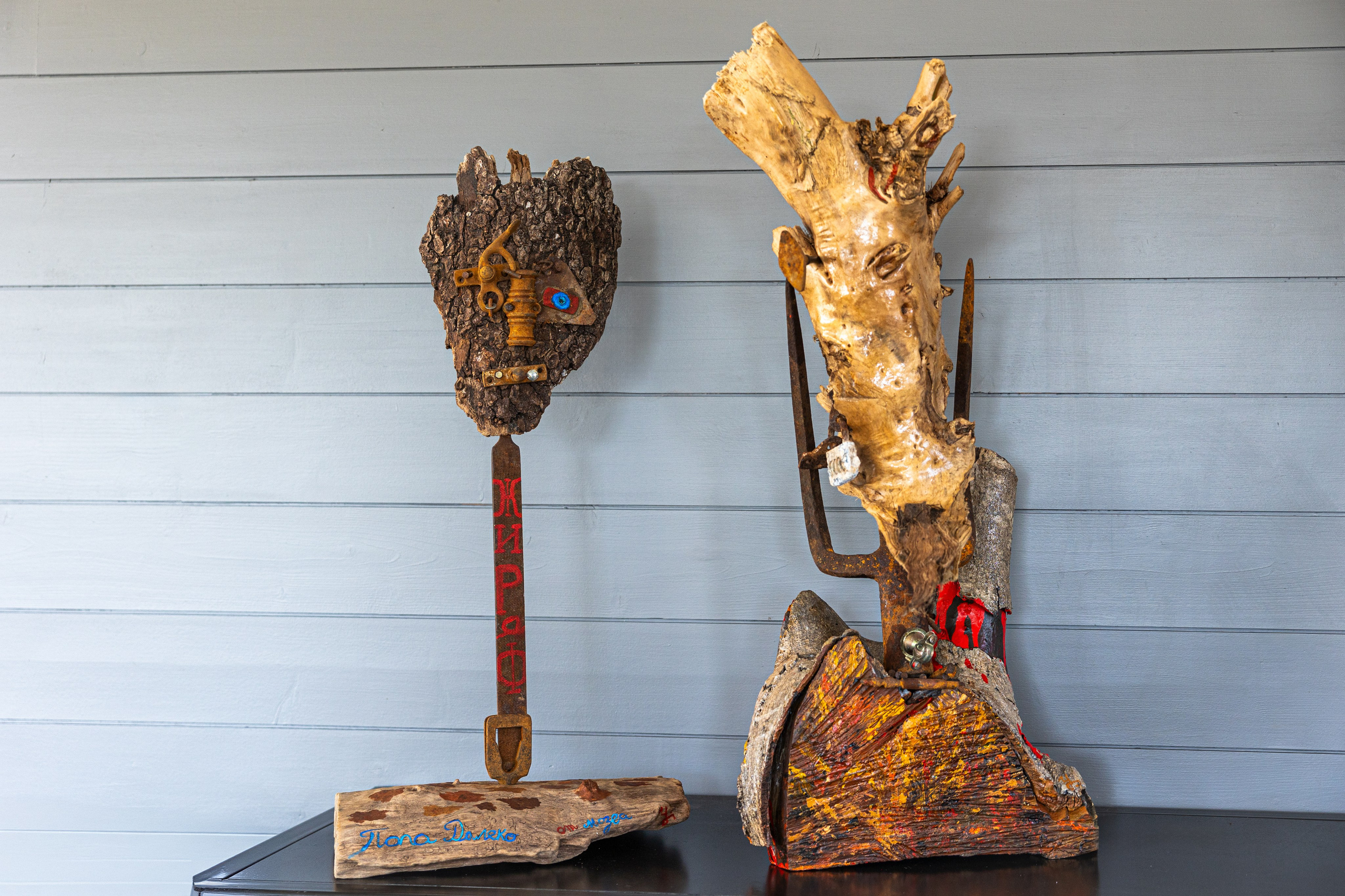 Wood and Metal Sculptures. Anne-Flore REY, Artist — Painter and Sculptor in TOULOUSE (FR)