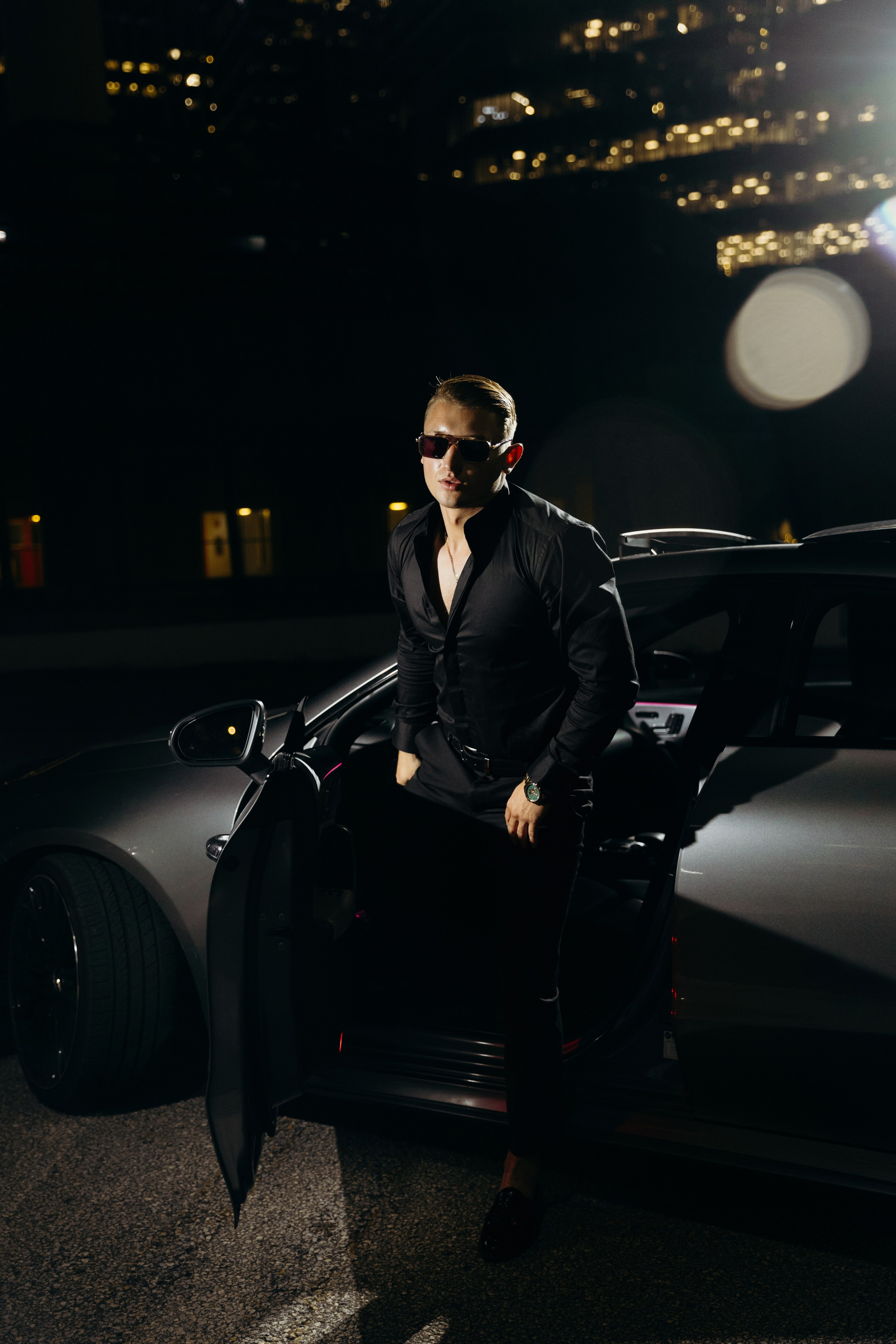 Midnight drive. Alex UA — Toronto photographer