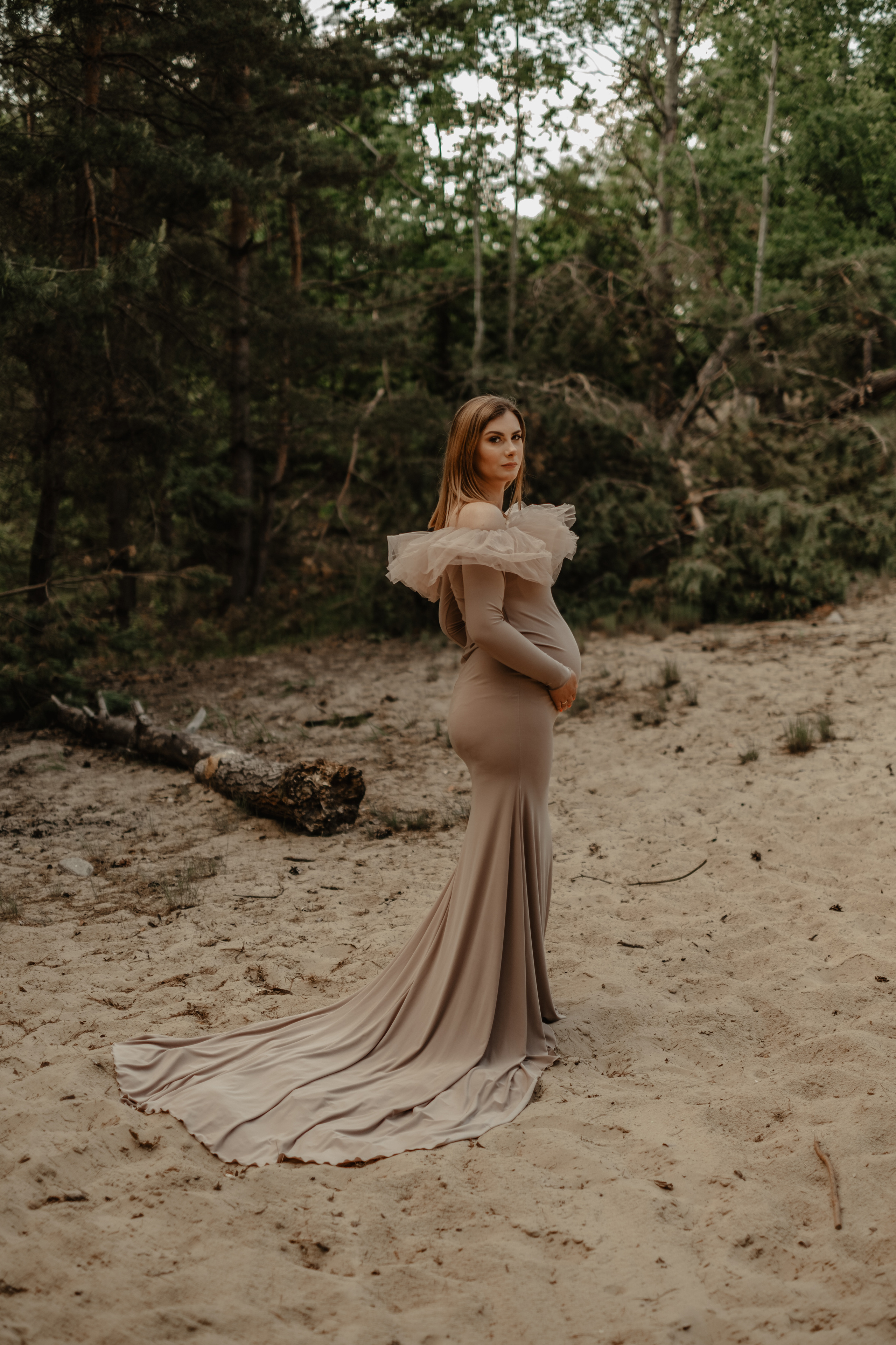 Sesja ciążowa Karoliny. Fotograf Siedlce