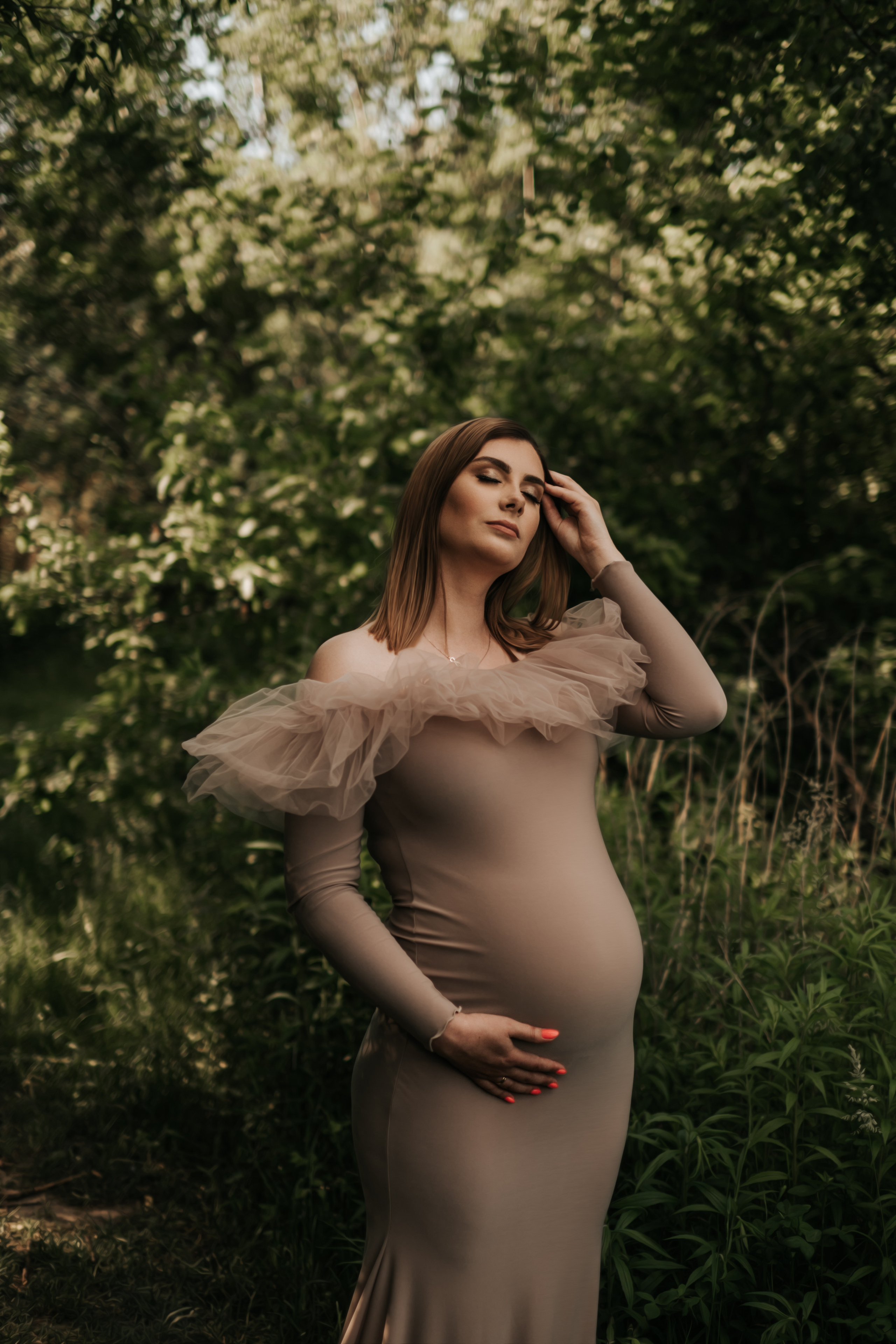 Sesja ciążowa Karoliny. Fotograf Siedlce