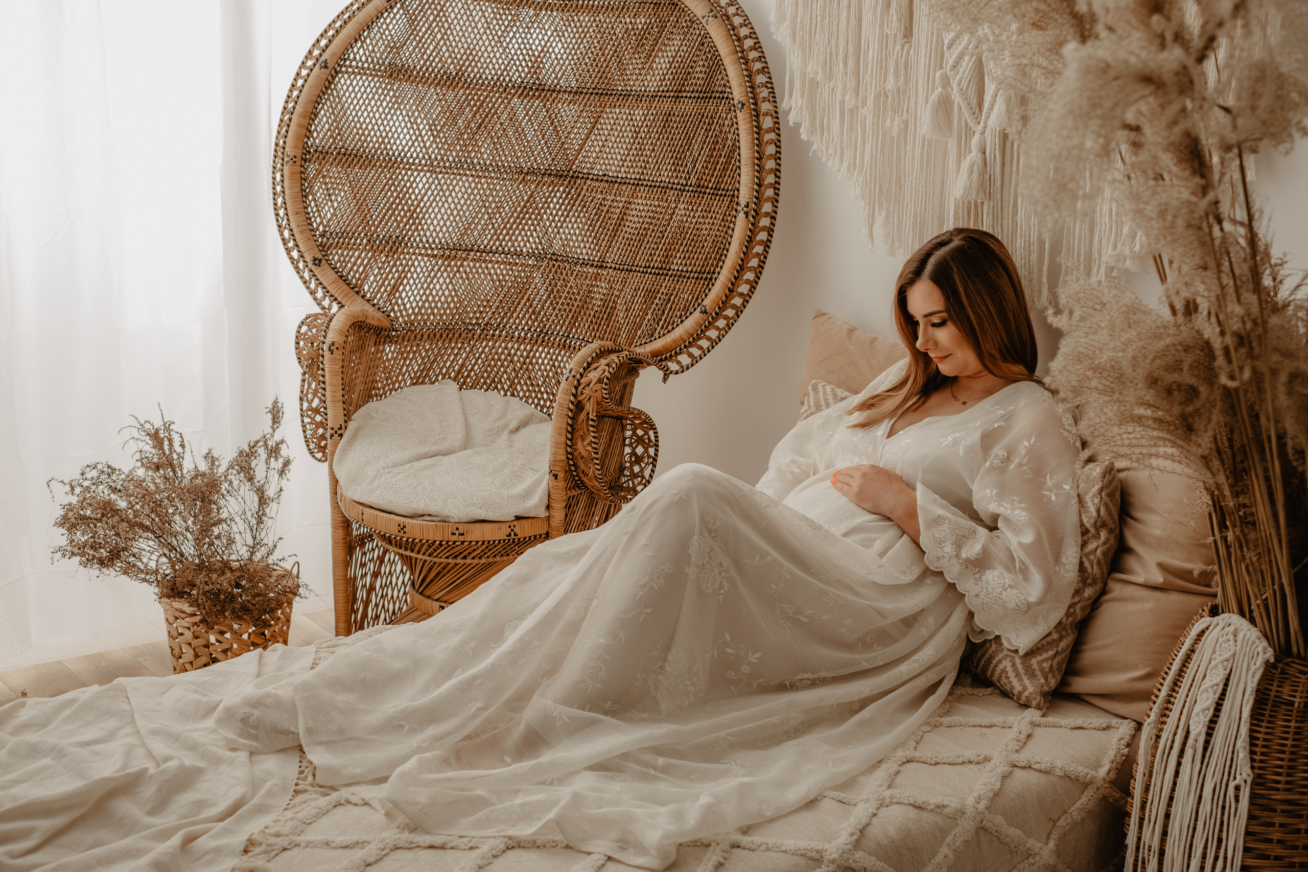 Sesja ciążowa Karoliny. Fotograf Siedlce