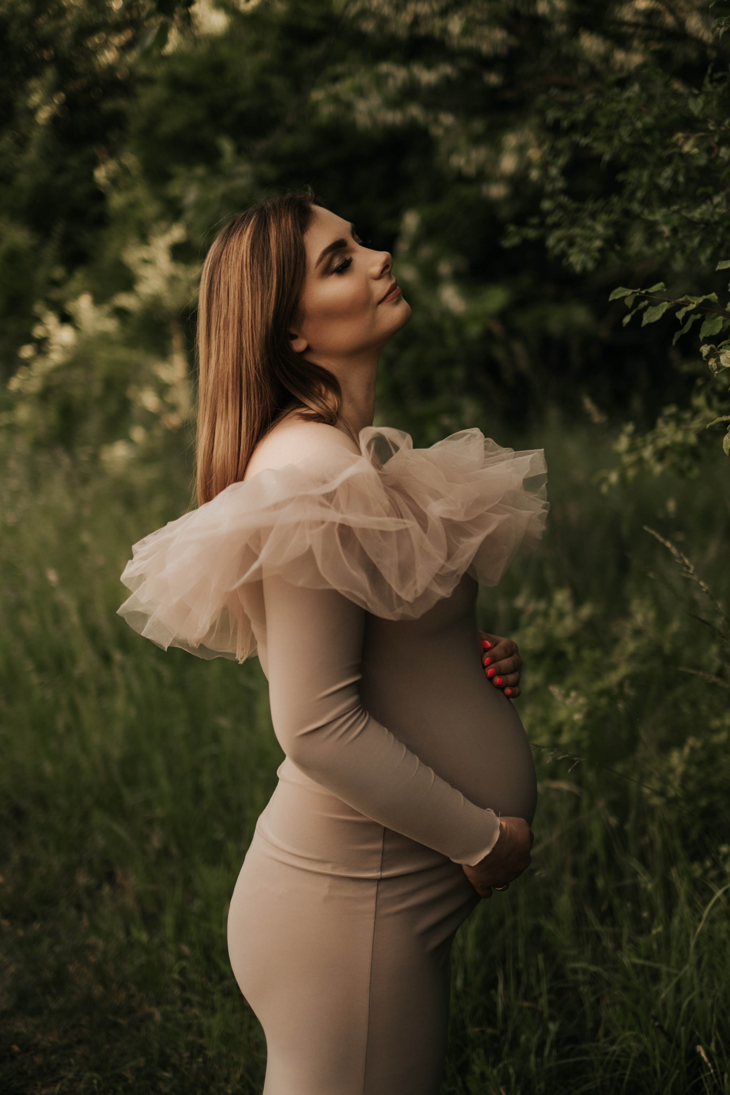 Sesja ciążowa Karoliny. Fotograf Siedlce