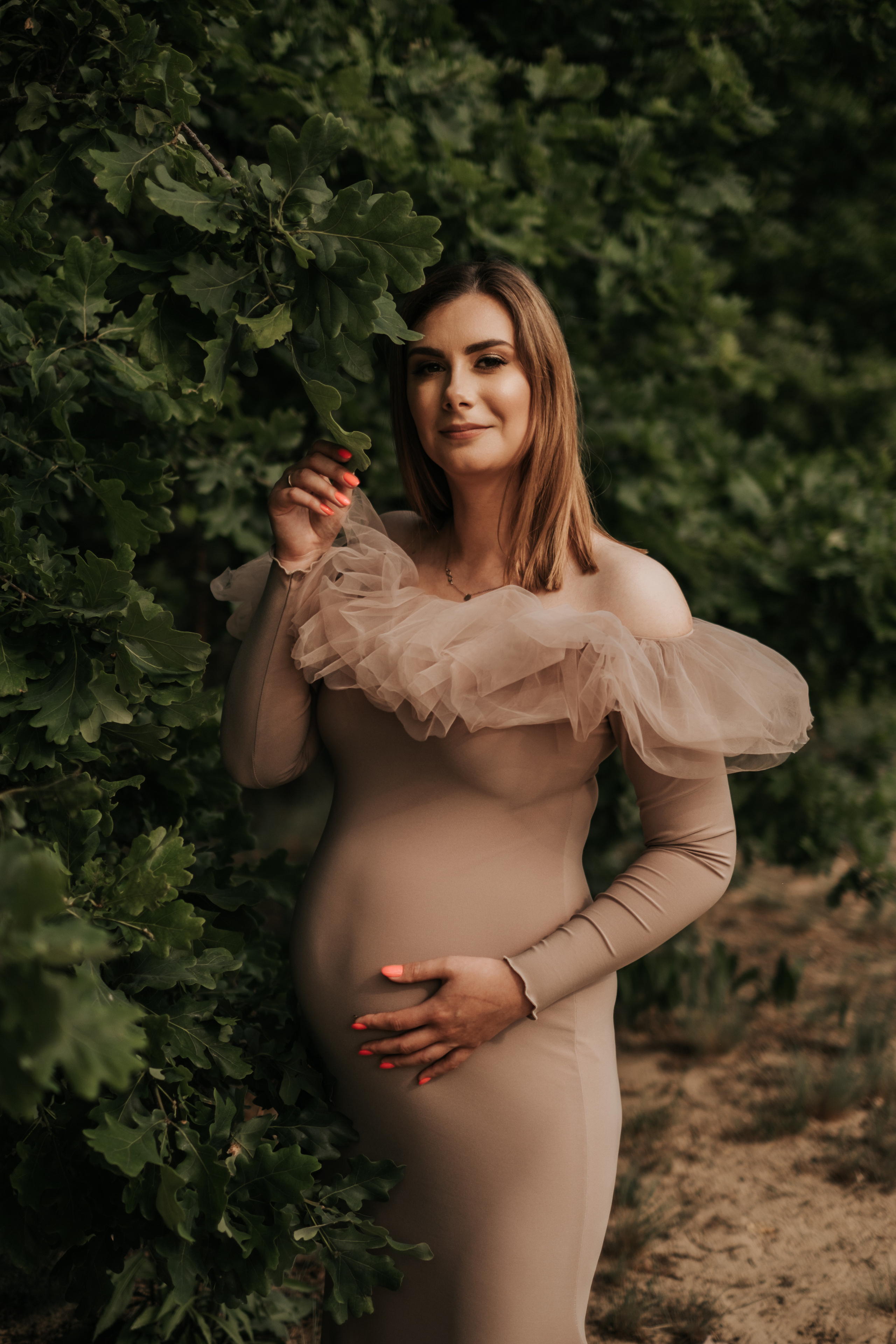 Sesja ciążowa Karoliny. Fotograf Siedlce