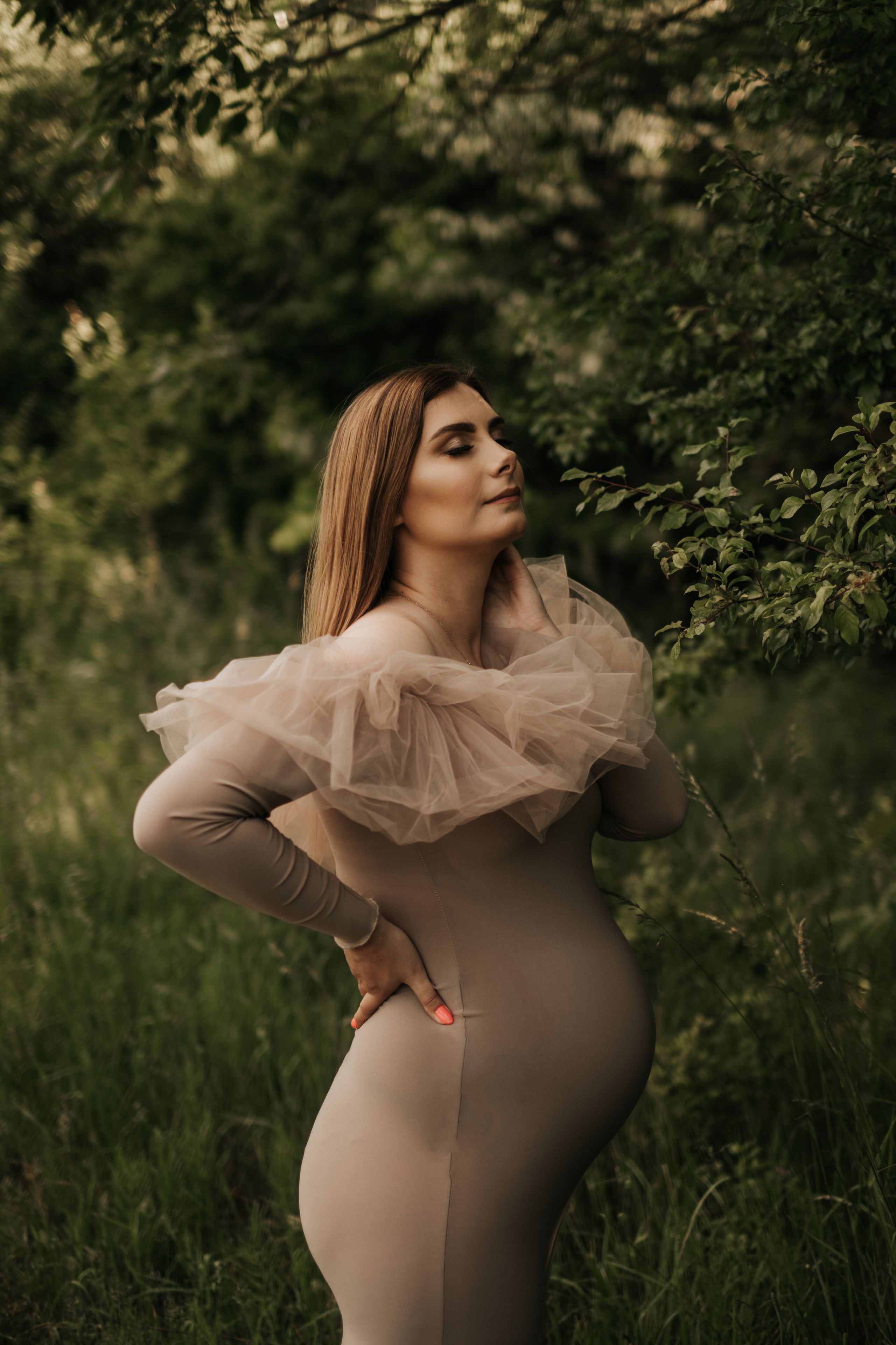 Sesja ciążowa Karoliny. Fotograf Siedlce