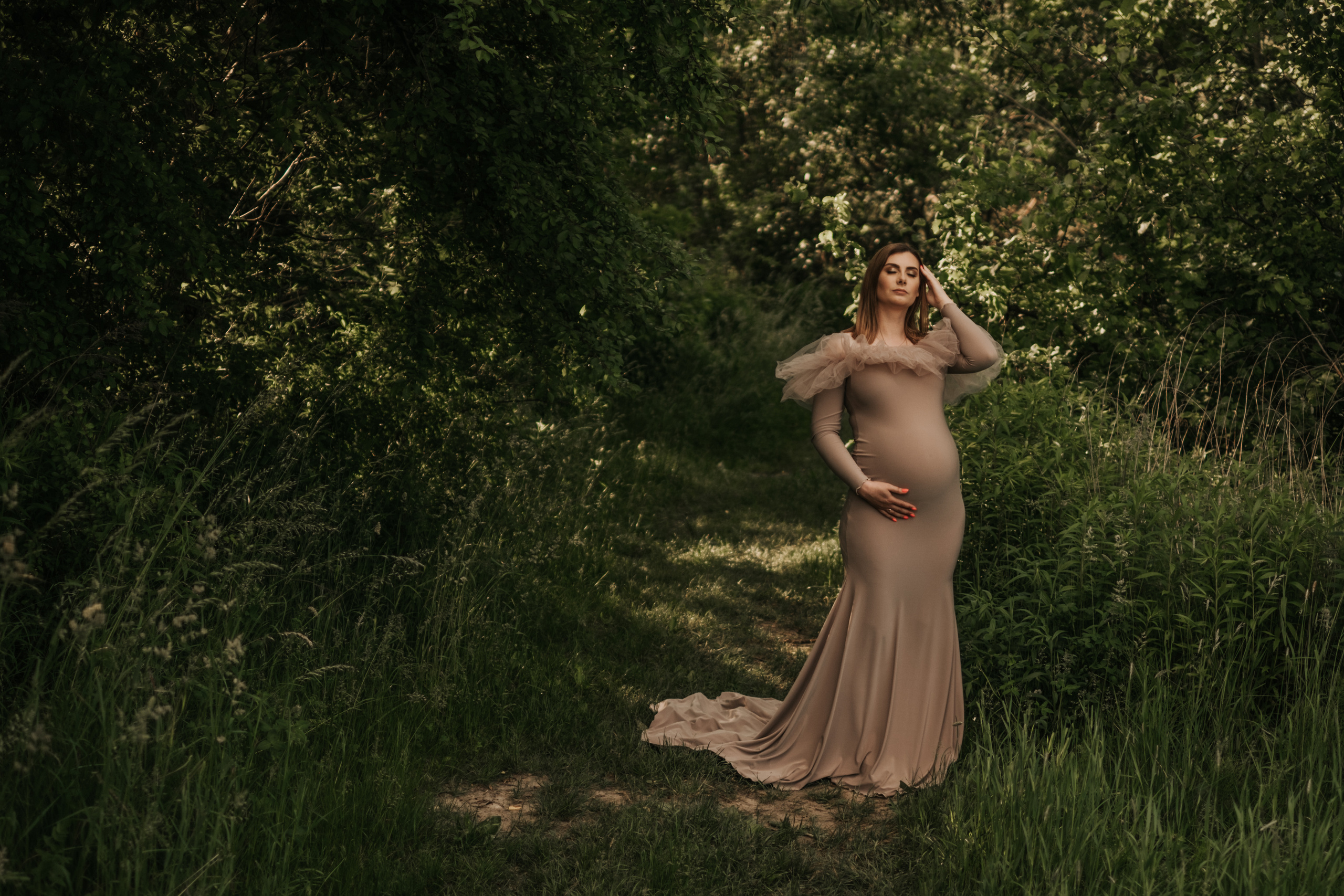 Sesja ciążowa Karoliny. Fotograf Siedlce