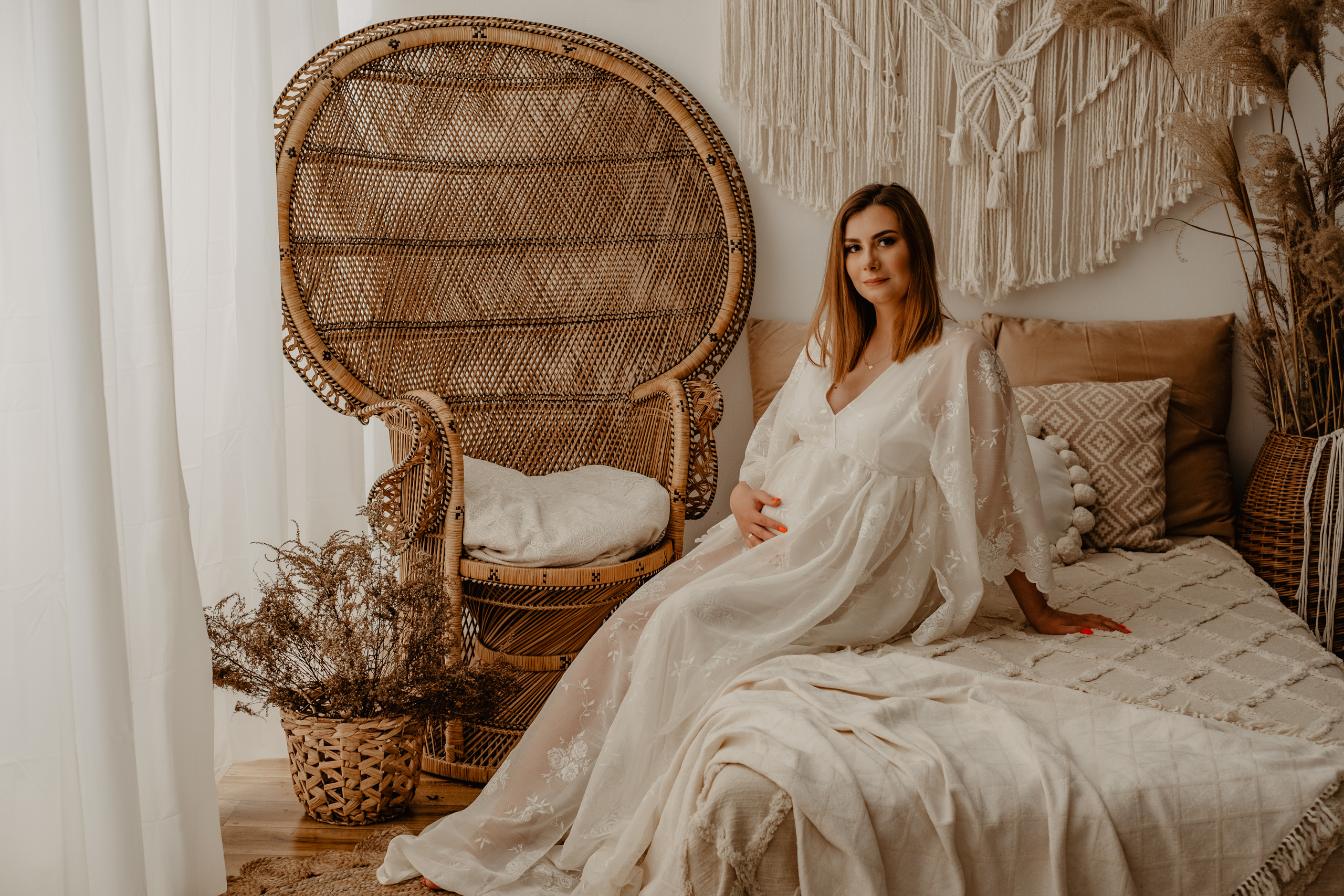 Sesja ciążowa Karoliny. Fotograf Siedlce