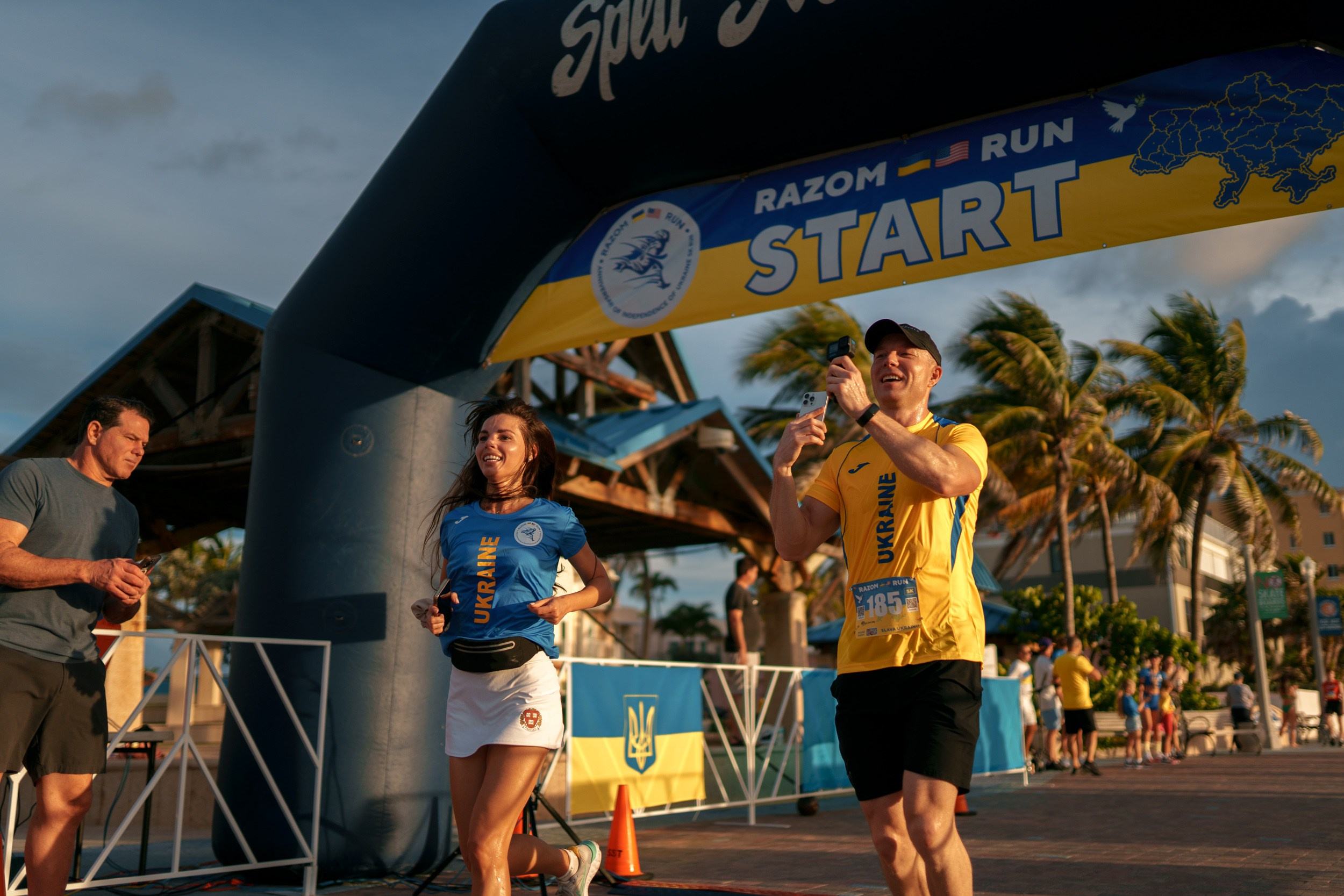 RAZOM RUN. ФОТОГРАФ ФЛОРИДА МАЙАМИ