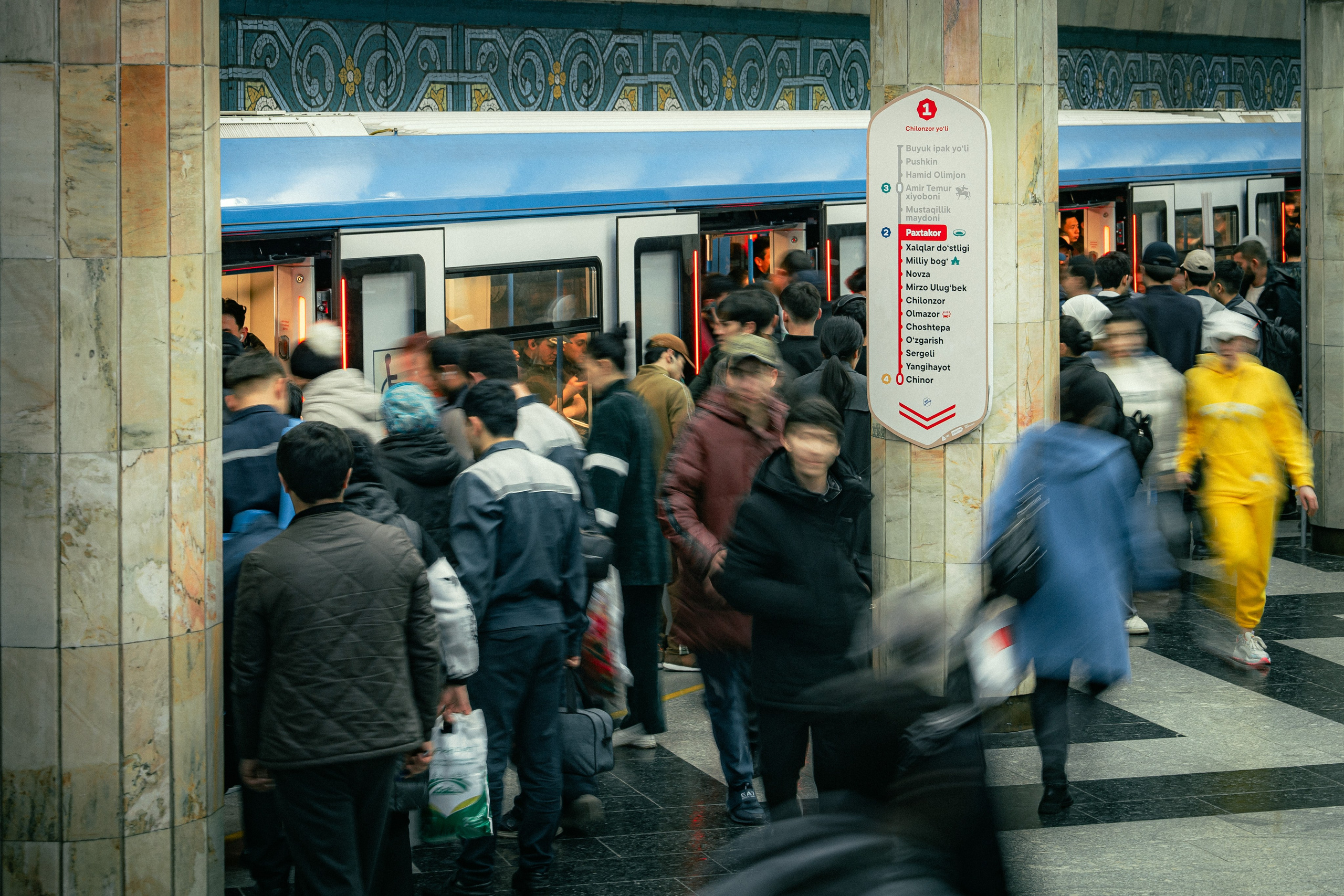 Ташкентское метро. Георгий Намазов | Фотограф в Ташкенте