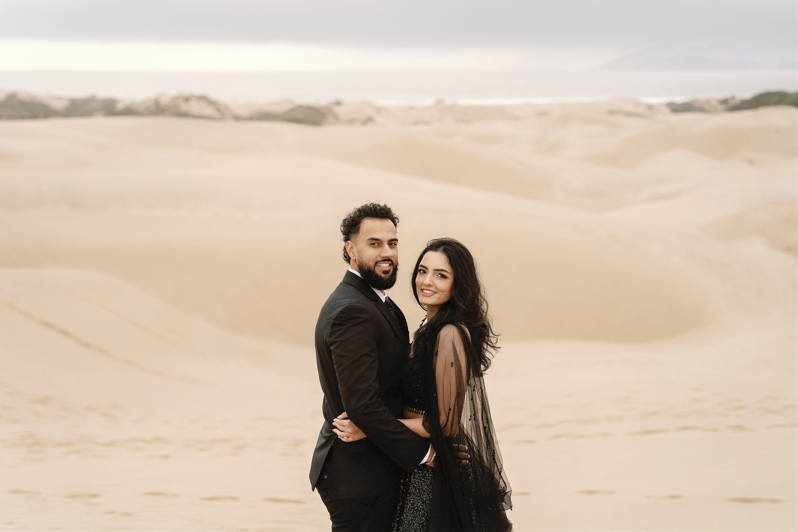 Elopement at Pismo Beach Sand Dunes, California. Wedding Photography & Videography Team in California, Los Angeles, San Francisco, San Diego and Travel