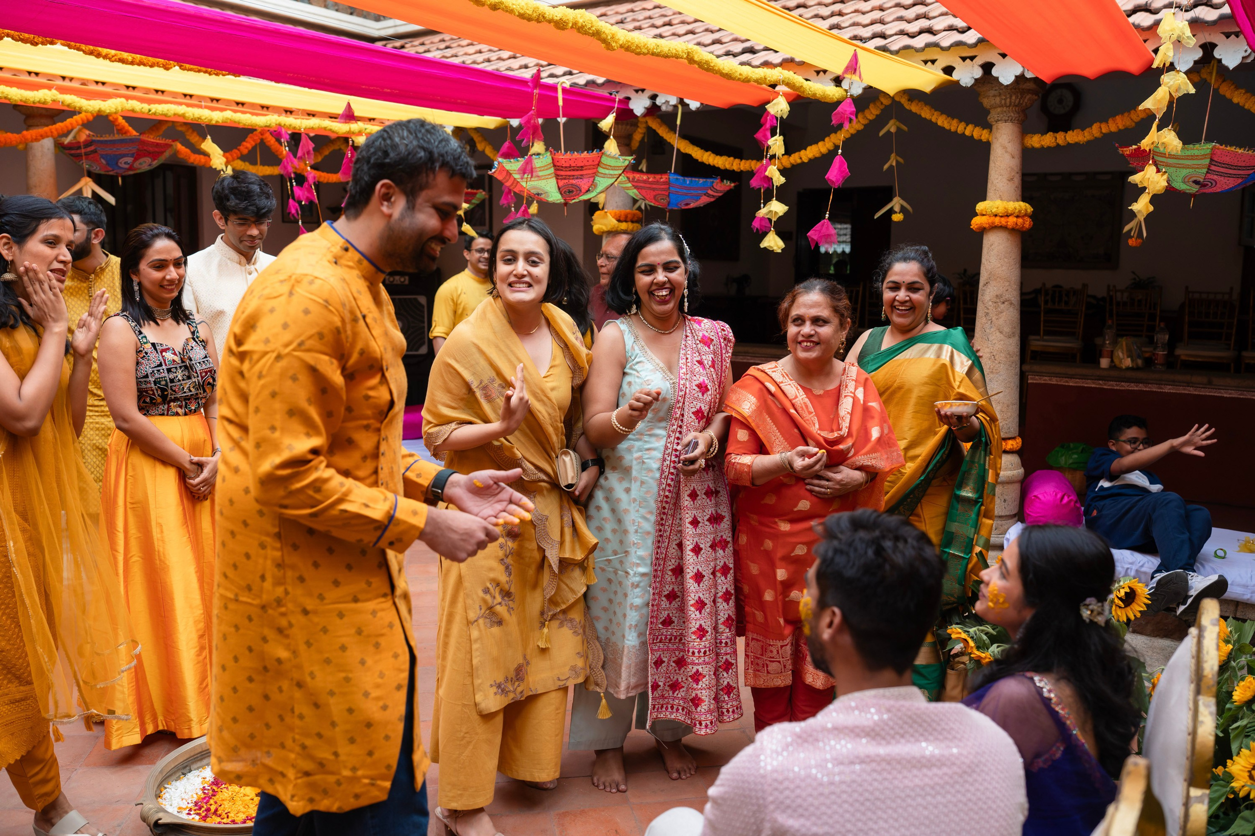Samyuktha & Manoj, Tamil and Telugu Wedding at Angana Courtyard, Bangalore | Truly Yours