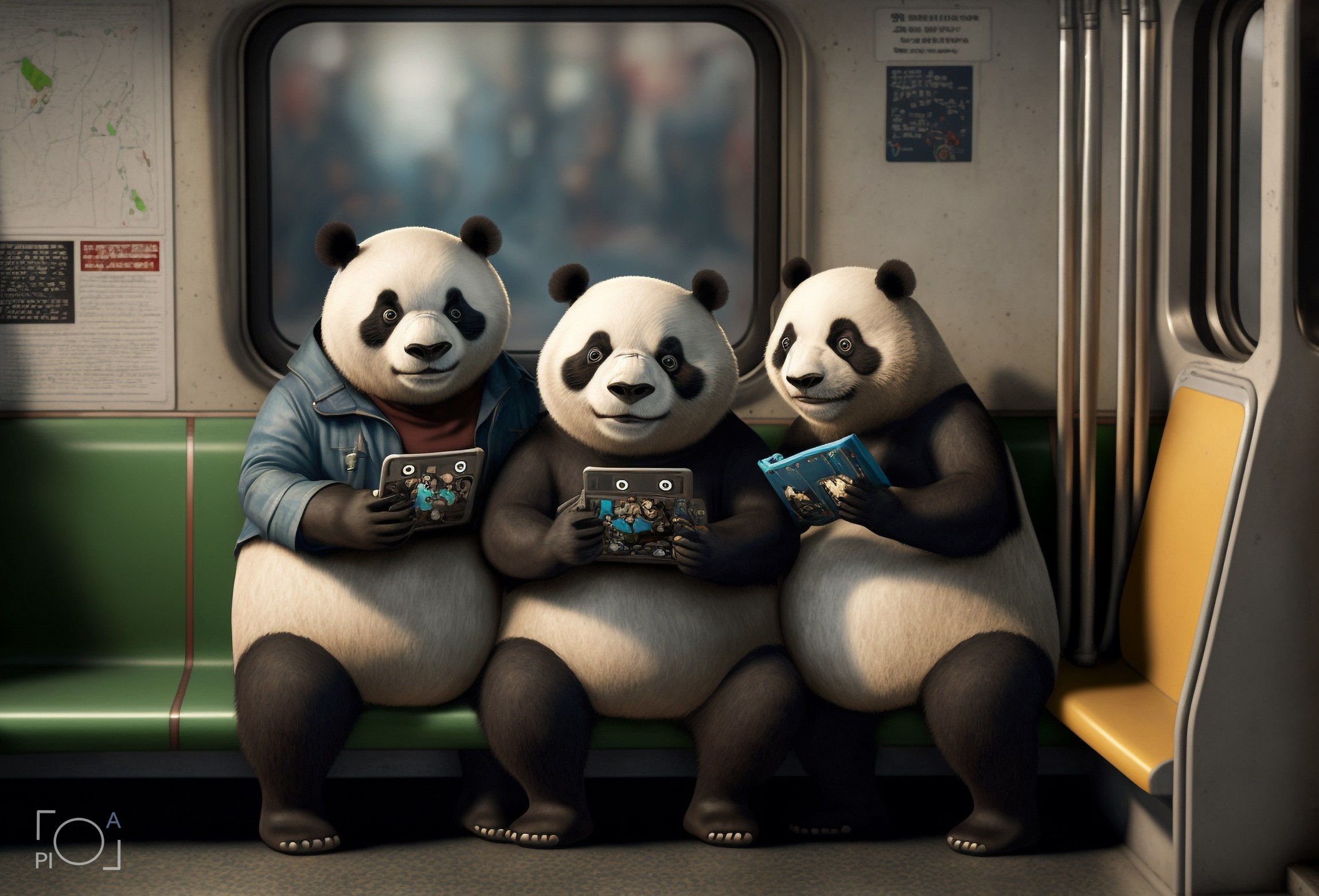 The history of pandas. Photographer in Shanghai — Lola Pidluskaya