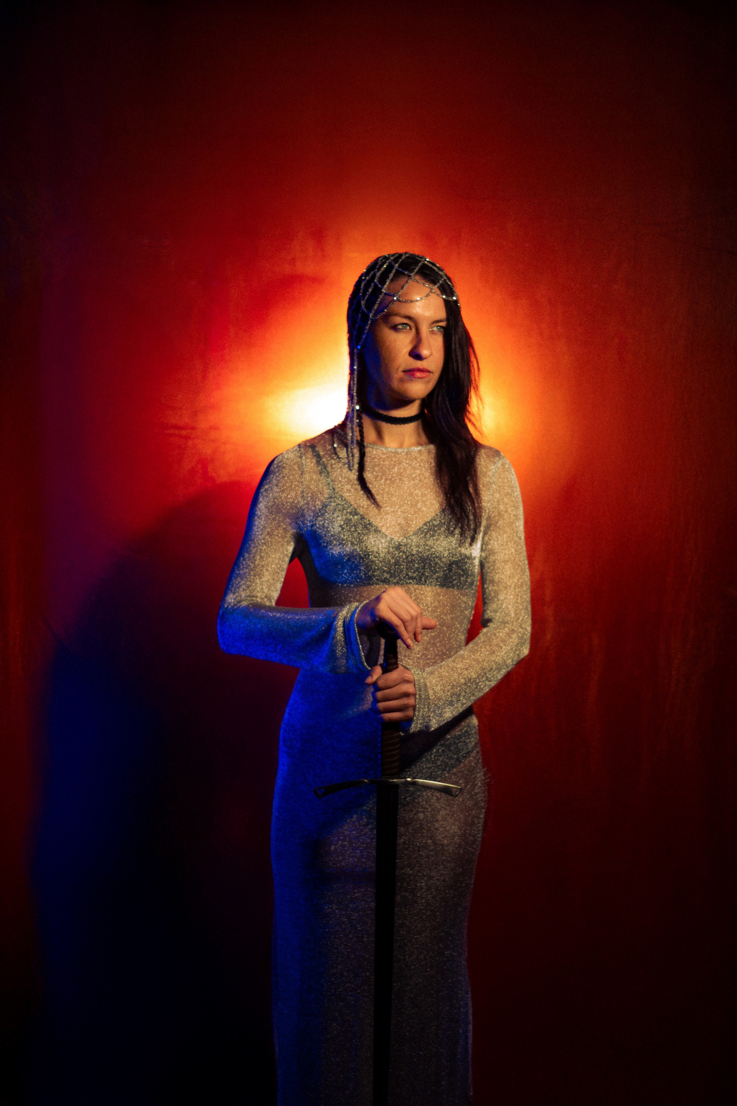 Zarina the Knight of Fire and Ice. Photographer in Greece Kristina