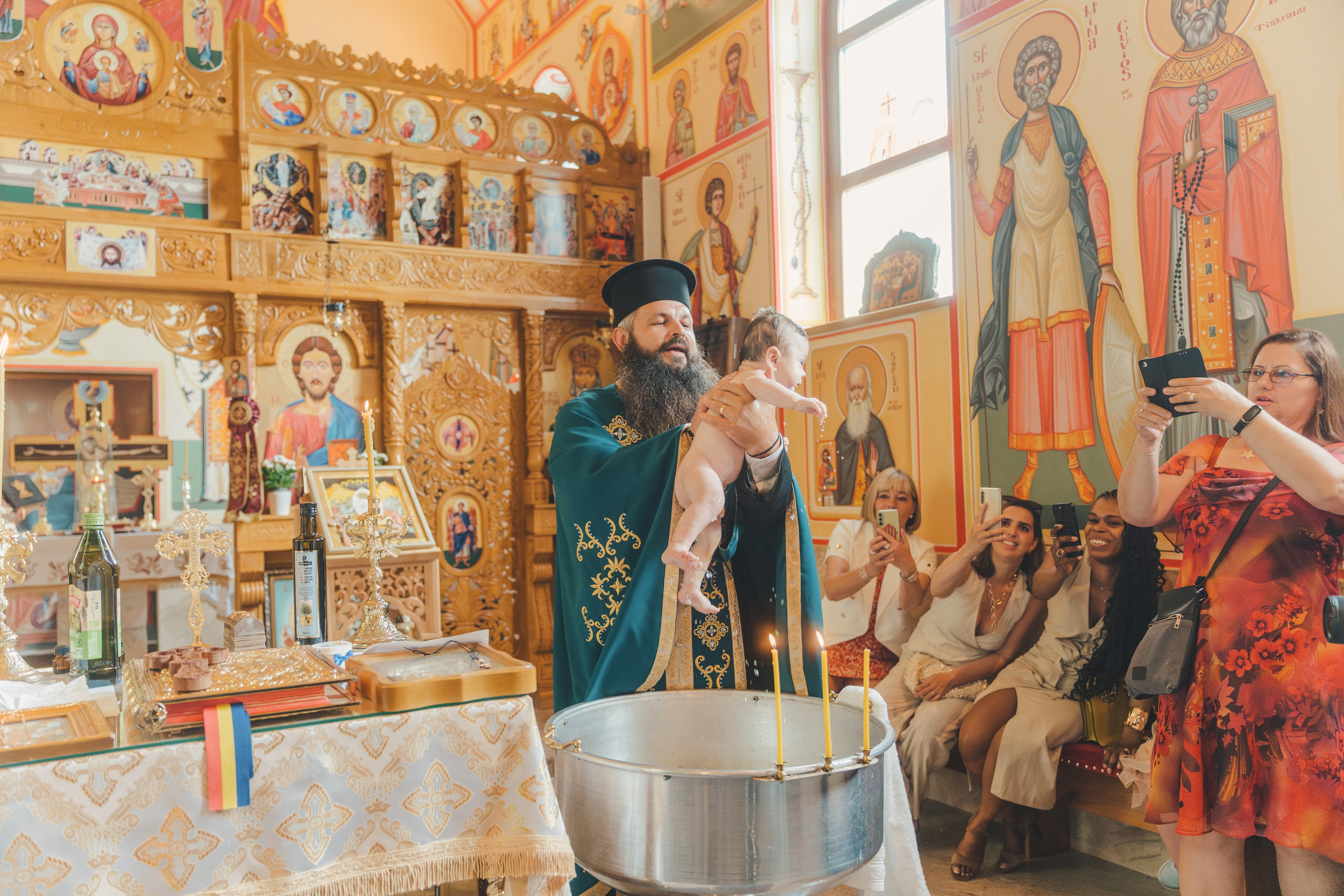 Théo Andrei`s Christening