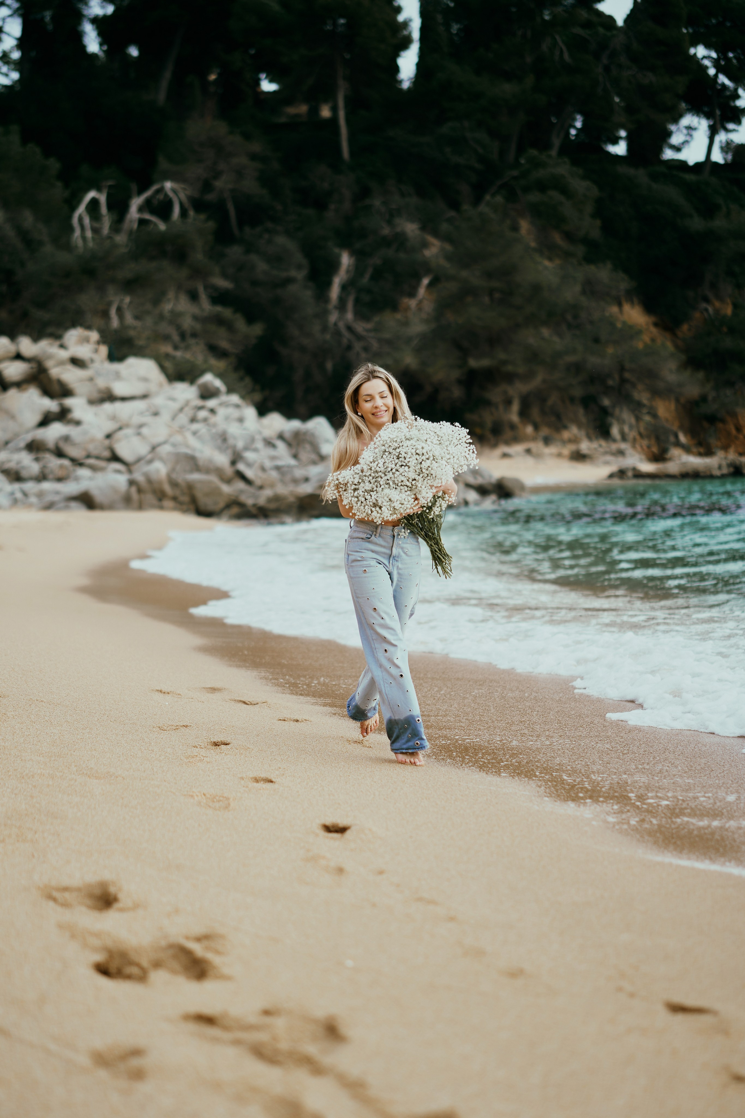 Адриана. Облако из цветов. Фотограф в Барселоне Жанна Захарченко