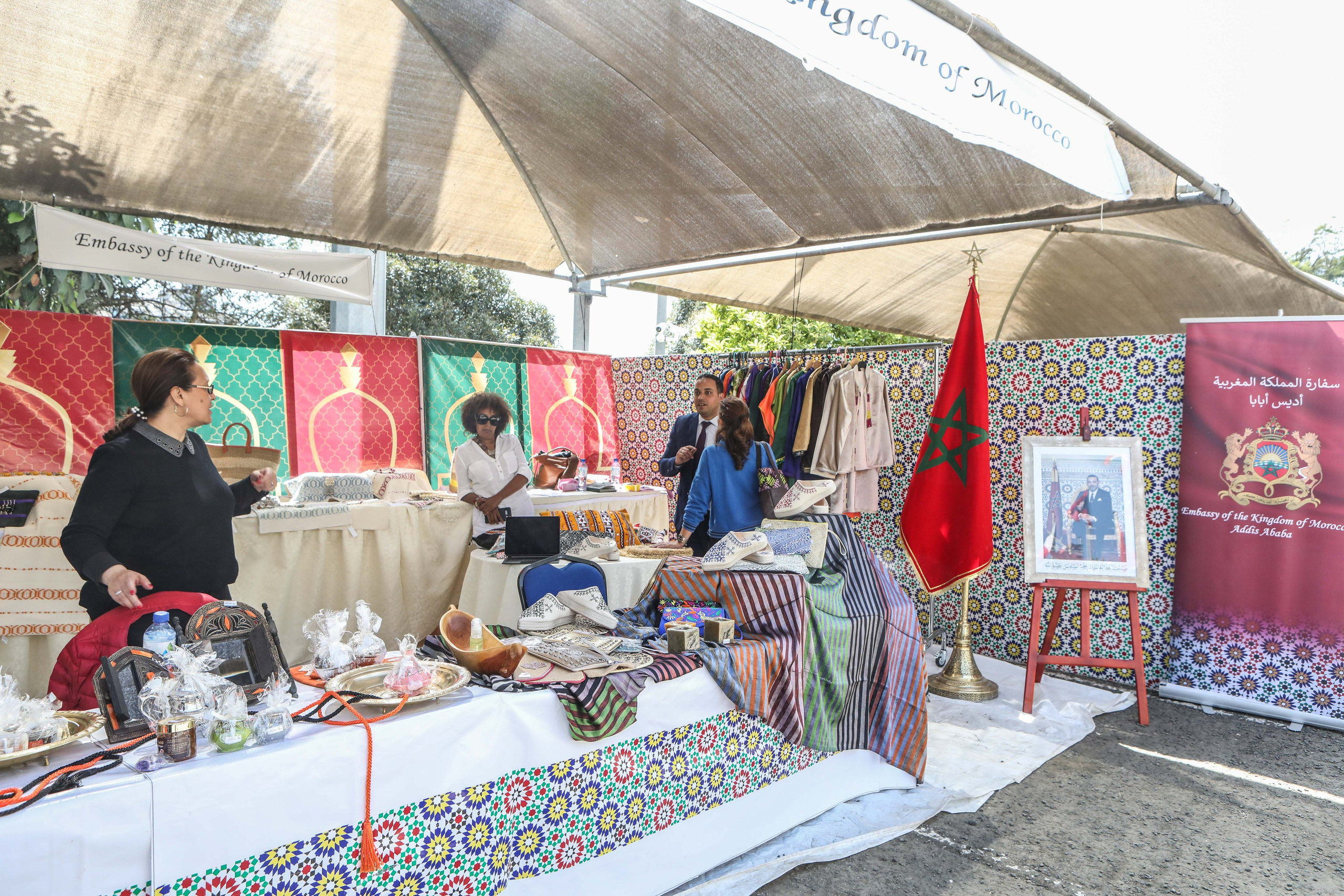 Charity Diplomatic Bazaar. Documentary, lifestile photographer in Morocco Marina Chaikovskaia