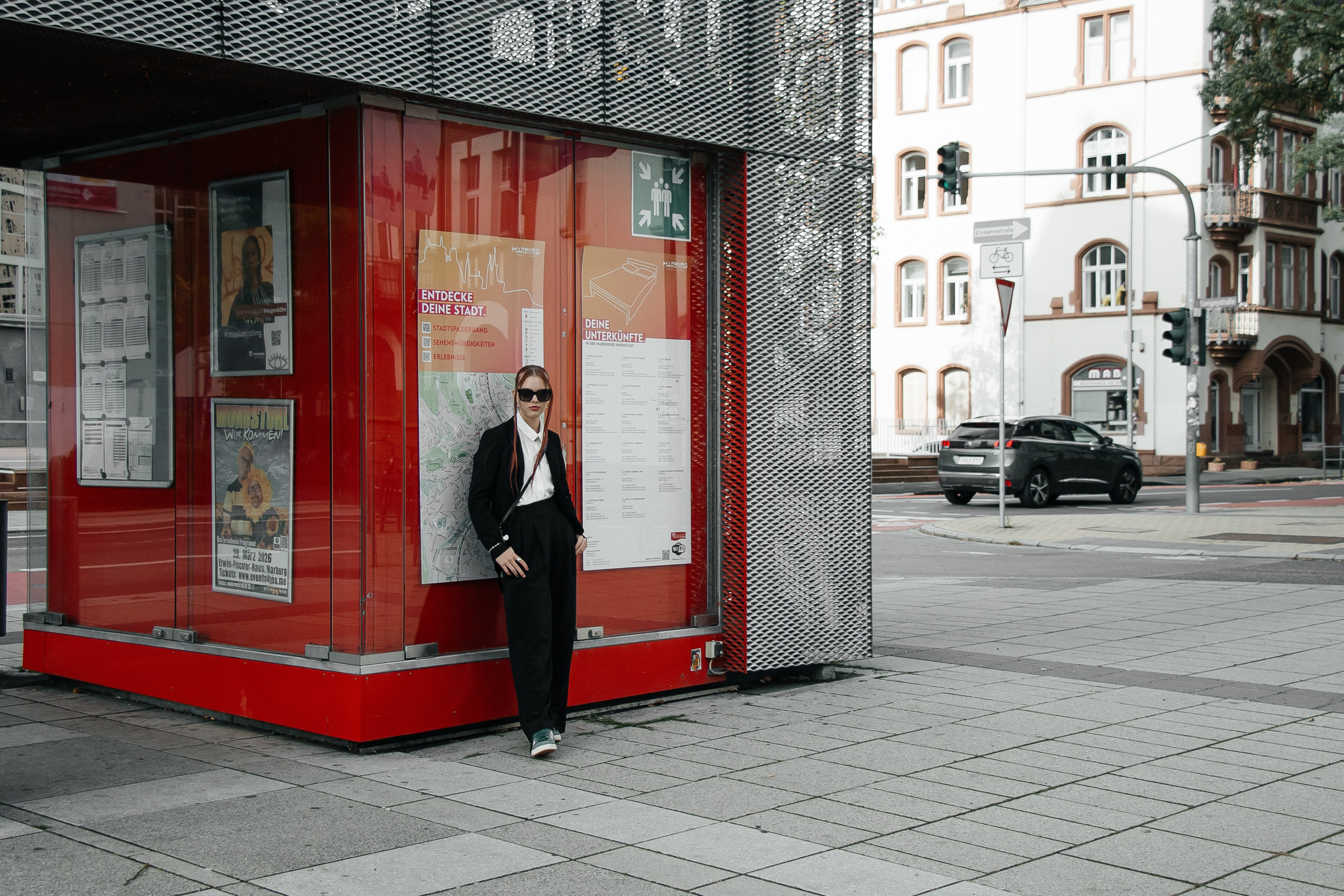 Red girl. PHOTOgrapher Germany MARBURG