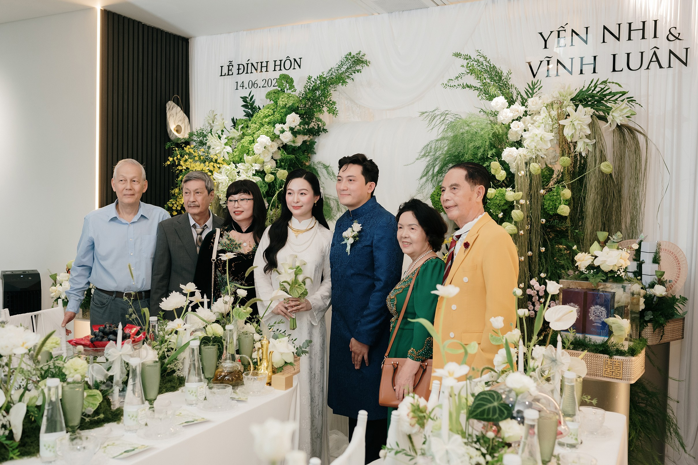Engagement | NHI + LUAN & LINH + QUY. Saigon Wedding Present | Art Beyond Moments
