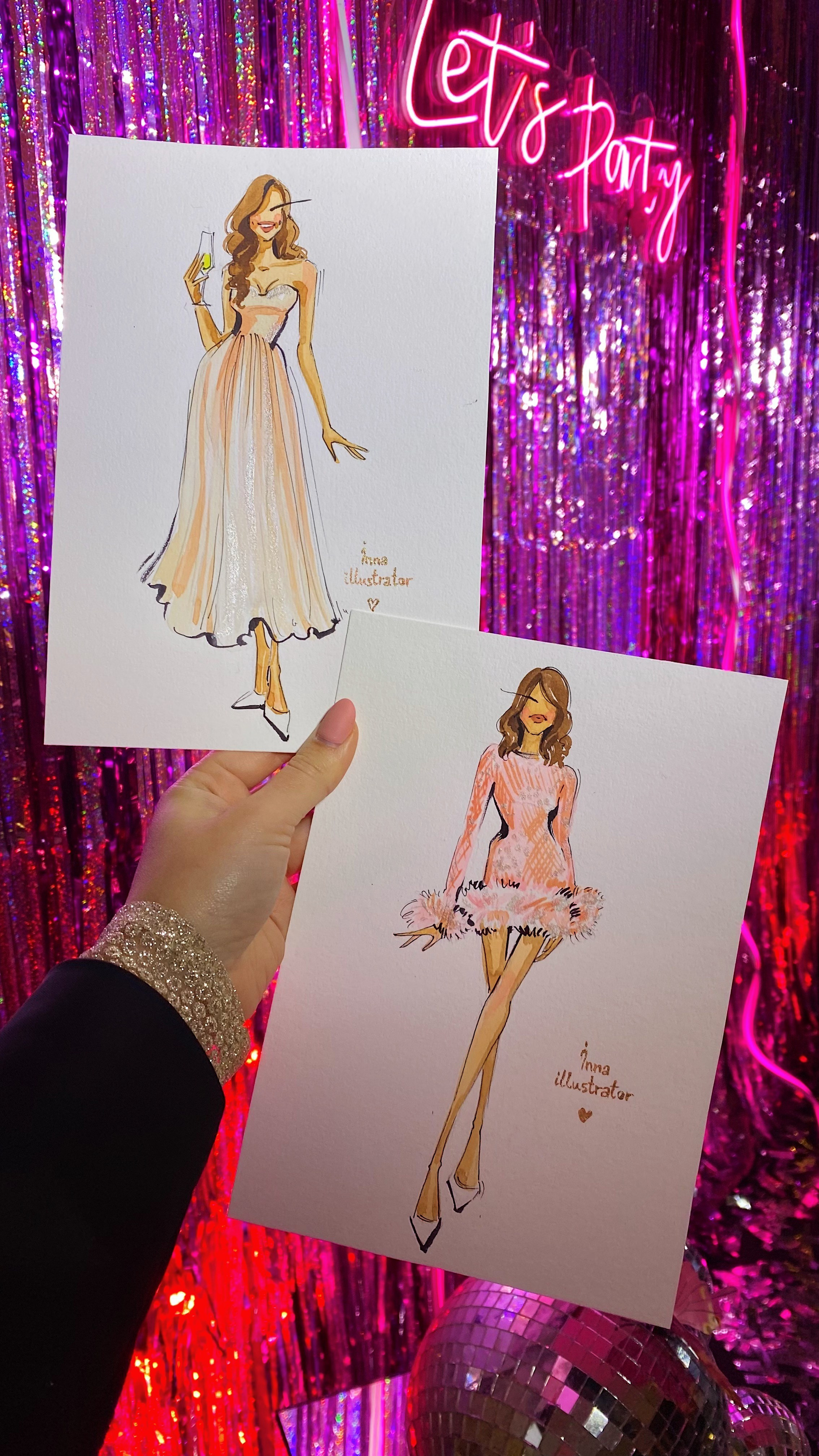 Live Sketching. InnaIllustrator