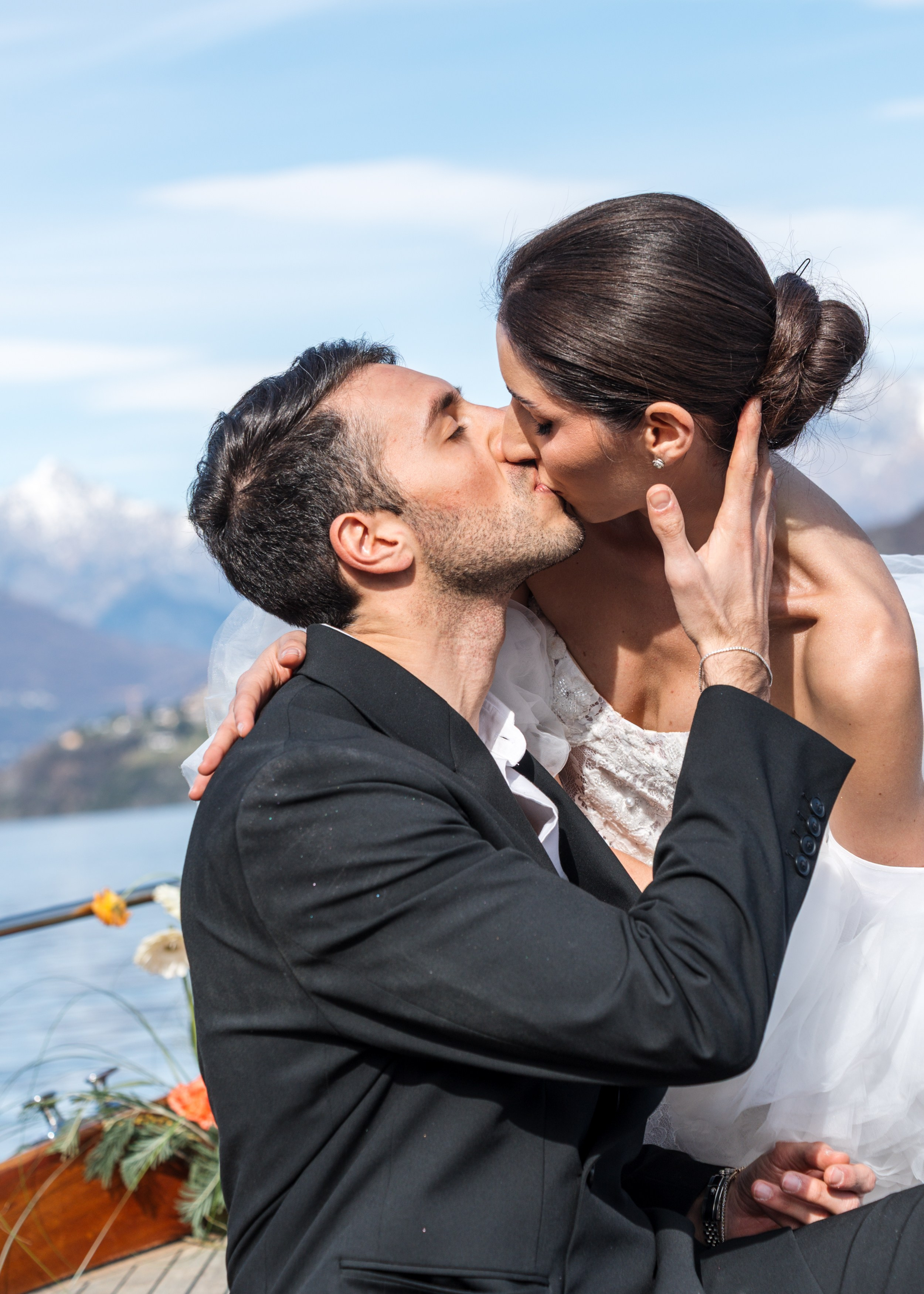 Sandra & Mario Lake Como Elopement. Proposal Photographer in Lake Como
