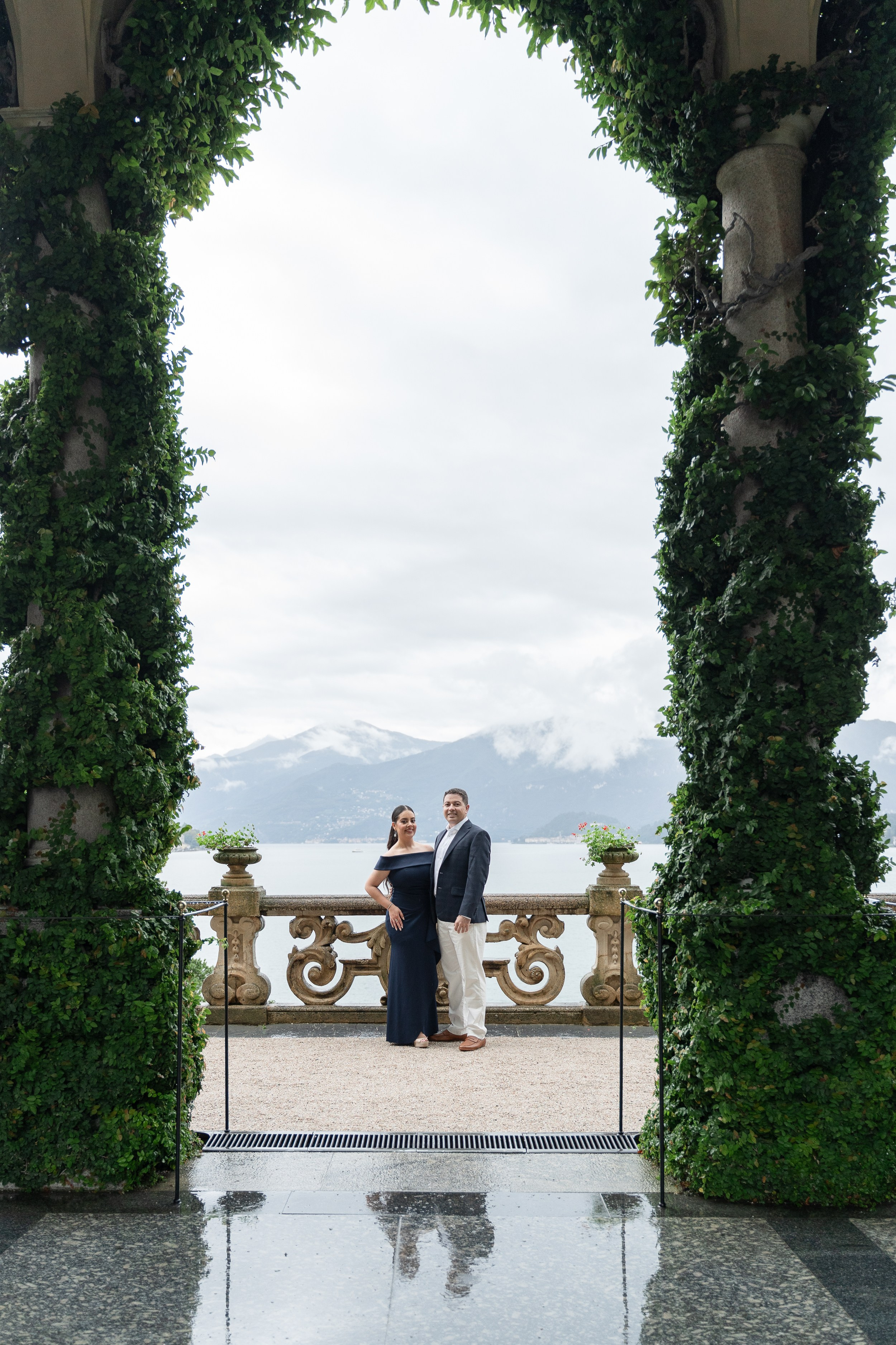 Villa Balbianello Engagement Photoshoot. Proposal Photographer in Lake Como