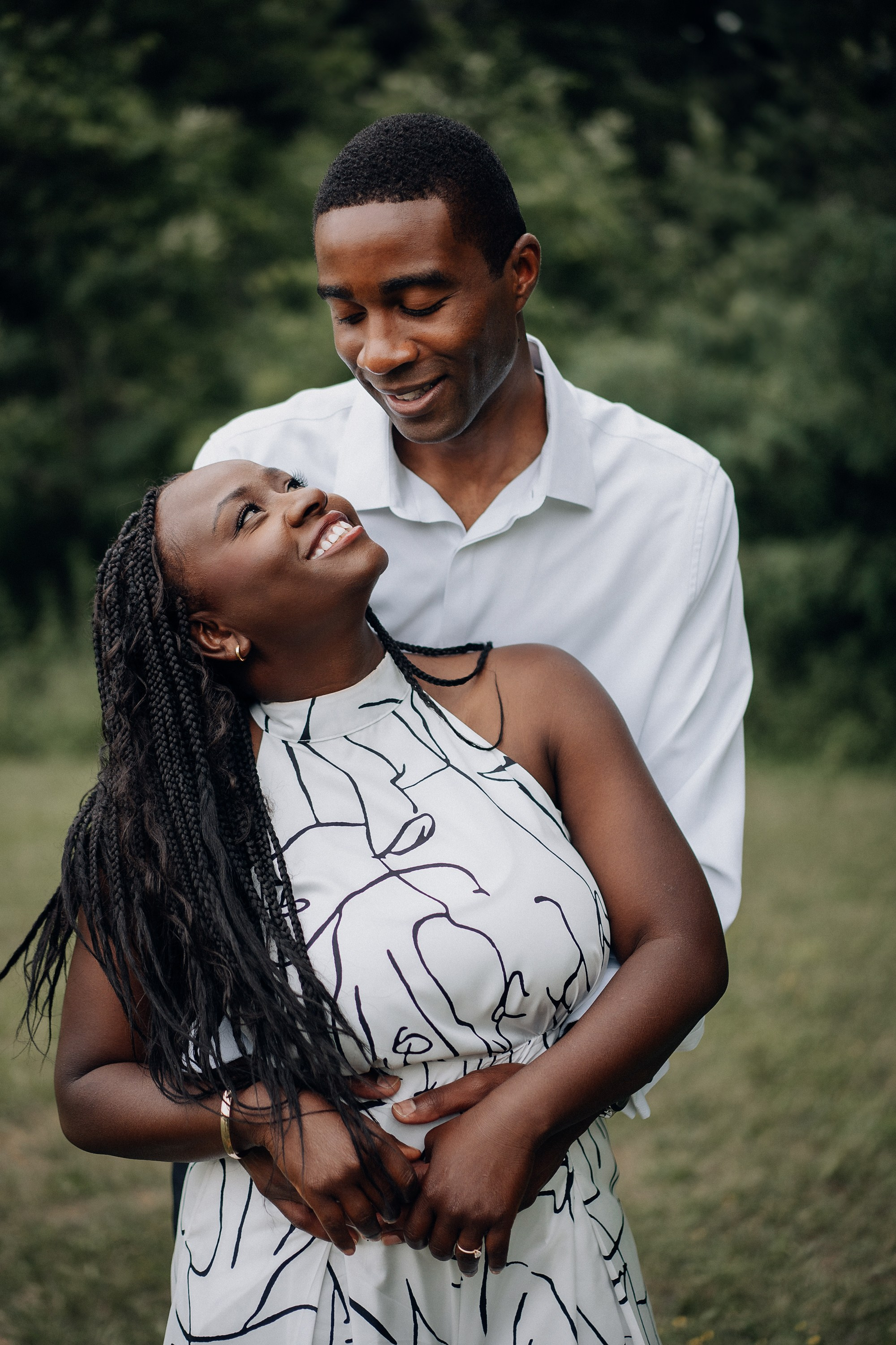 Photoshoot engagement. Portrait and wedding photographer in New York